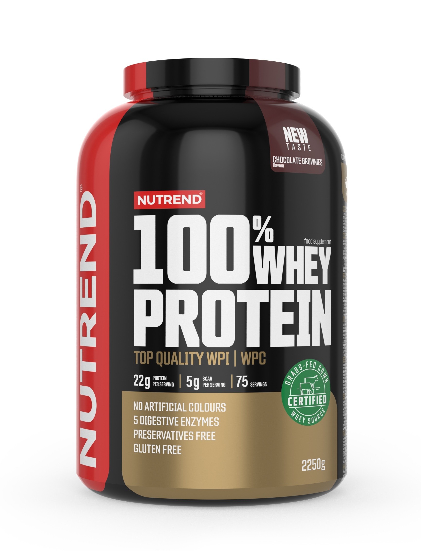 Nutrend Whey Protein Çikolata Brownie 2250 Gr