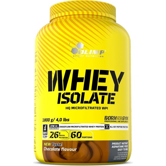 Olimp Whey Isolate Protein Çikolata Aromalı 1800 gr Izole Protein