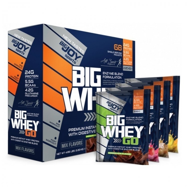BigJoy BigWhey Go Whey Protein 2070 gr 68 Saşe