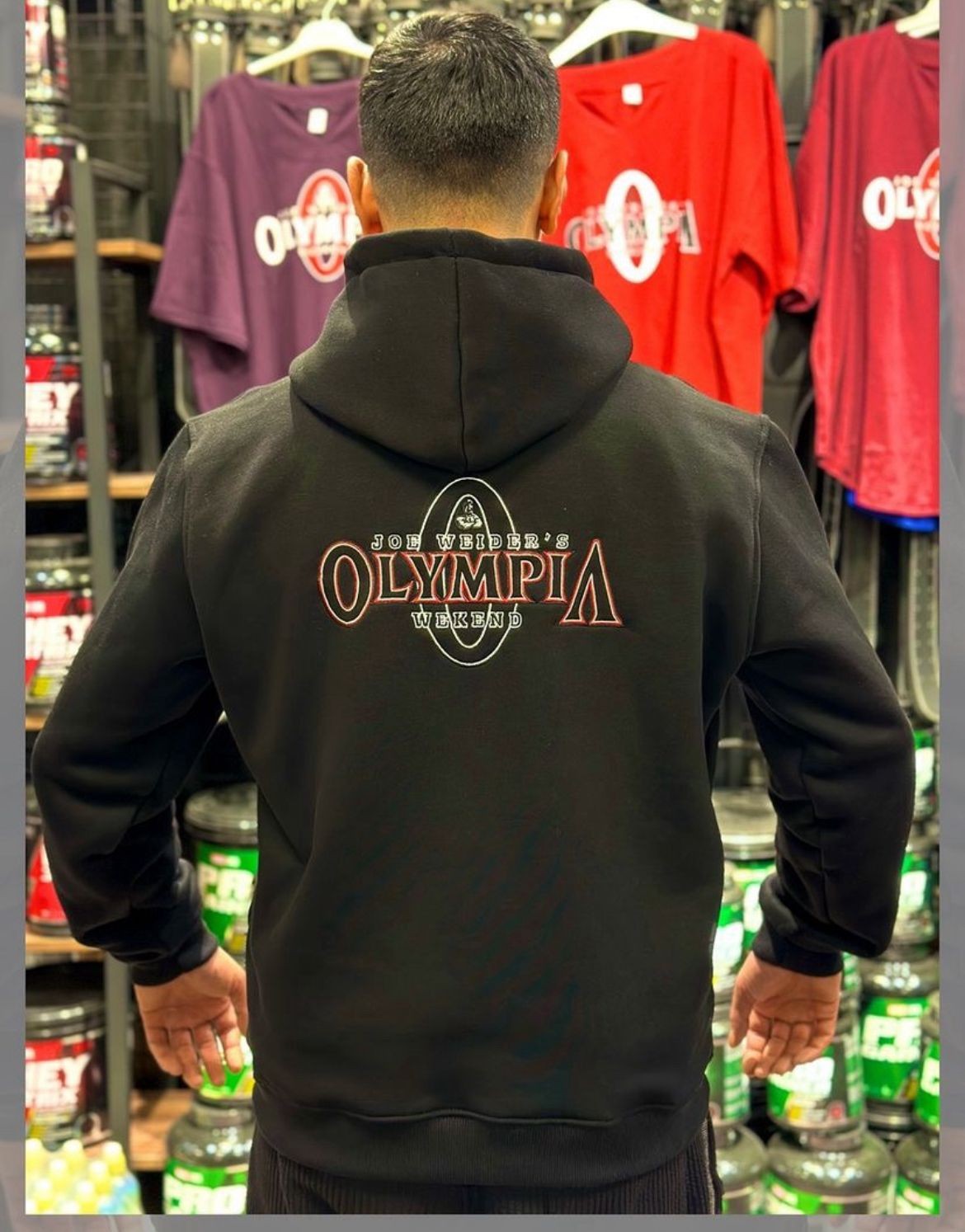 MR. OLİMPİA Kapüşonlu Sweatshirt