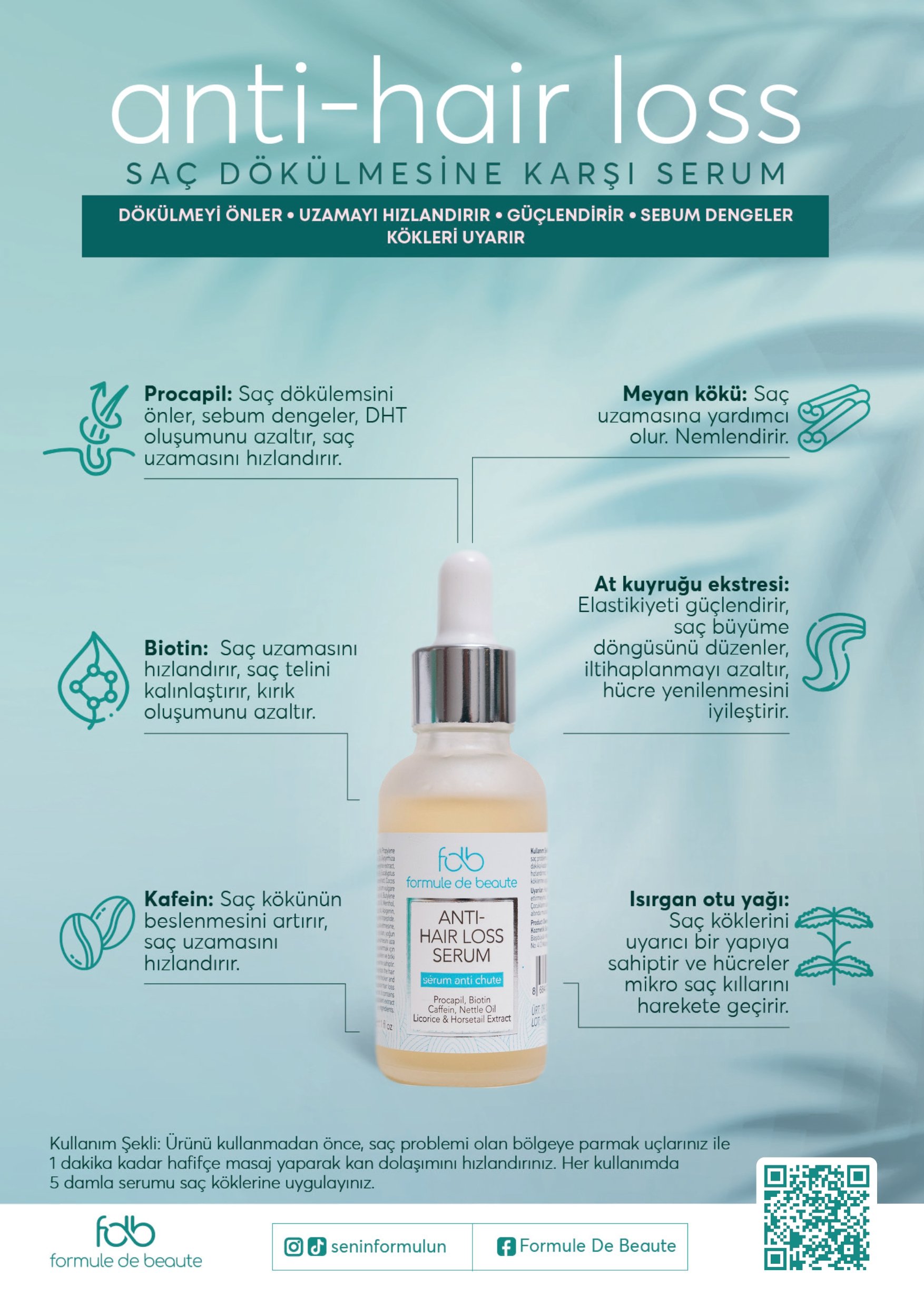 Saç Dökülmesine Karşı Serum ve Saç Bakım Elixiri Seti