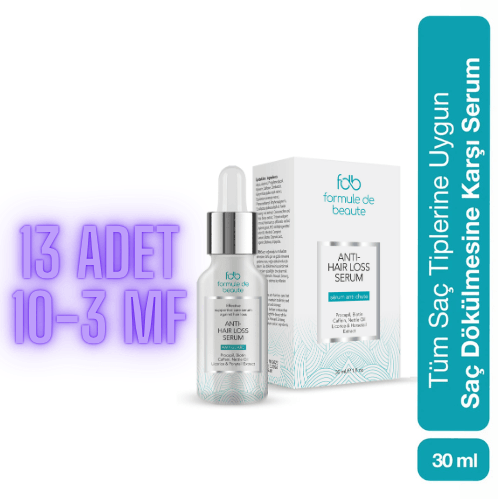 Dökülme Karşıtı Saç Serumu 30 ml (13 Adet) (10-3)