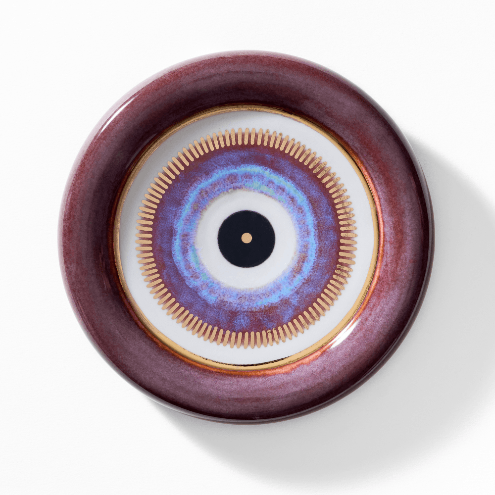 Nazarlık - Orta Boy - 16 cm  - Bordo