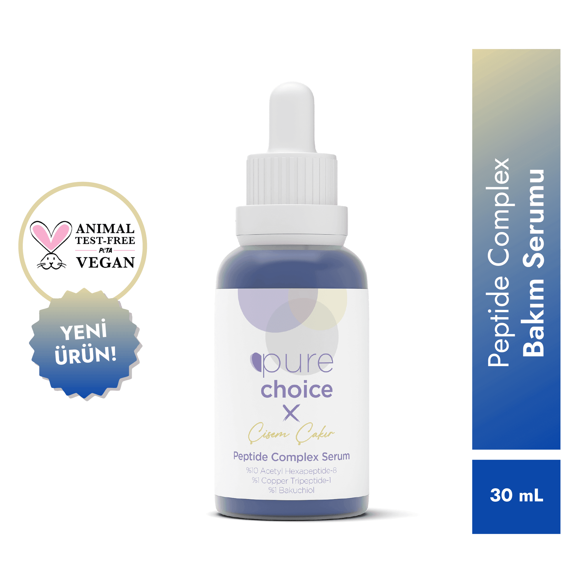 Peptide Complex Bakım Serumu - 30mL — Pure Choice x Çisem Çakır