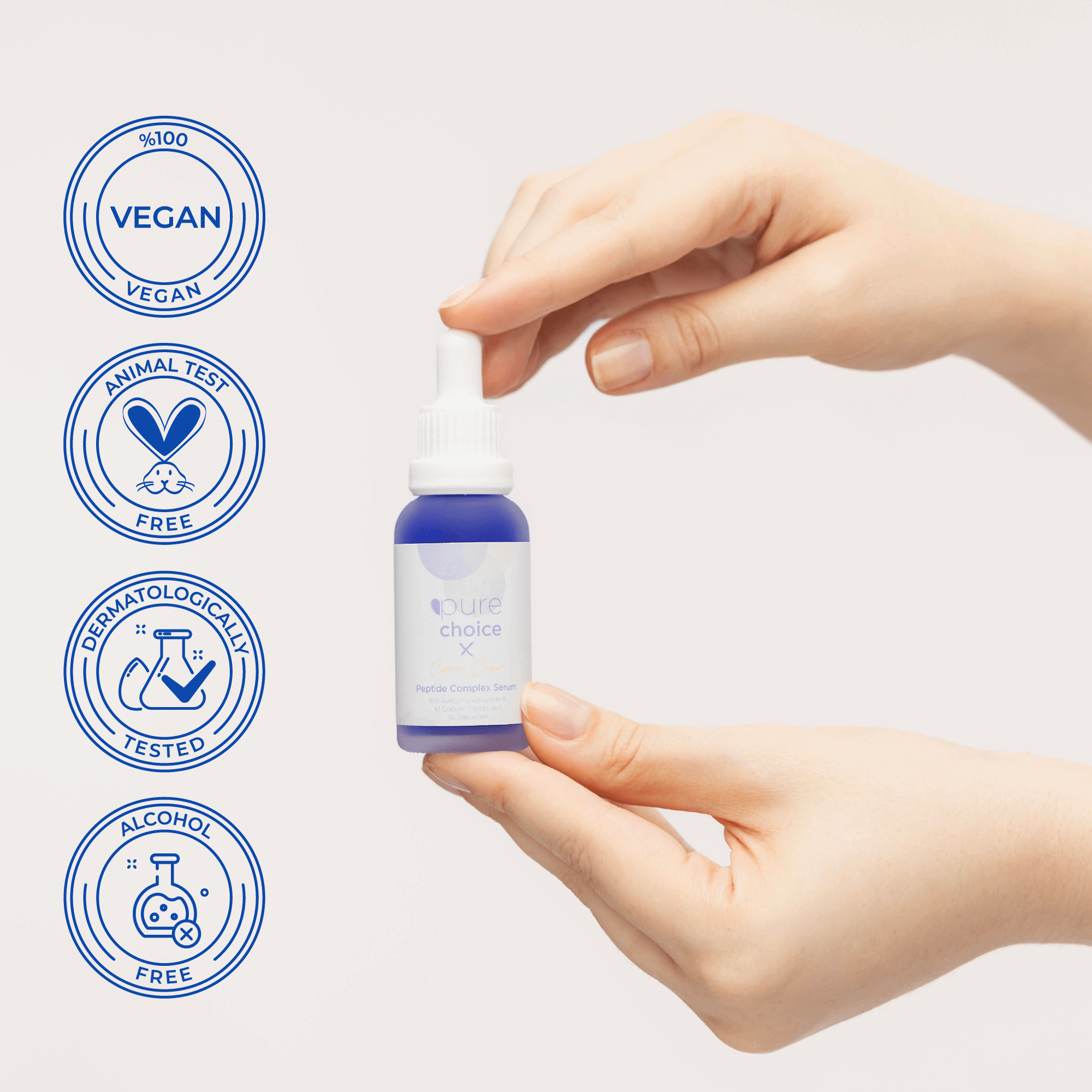 Peptide Complex Bakım Serumu - 30 mL — Pure Choice x Çisem Çakır