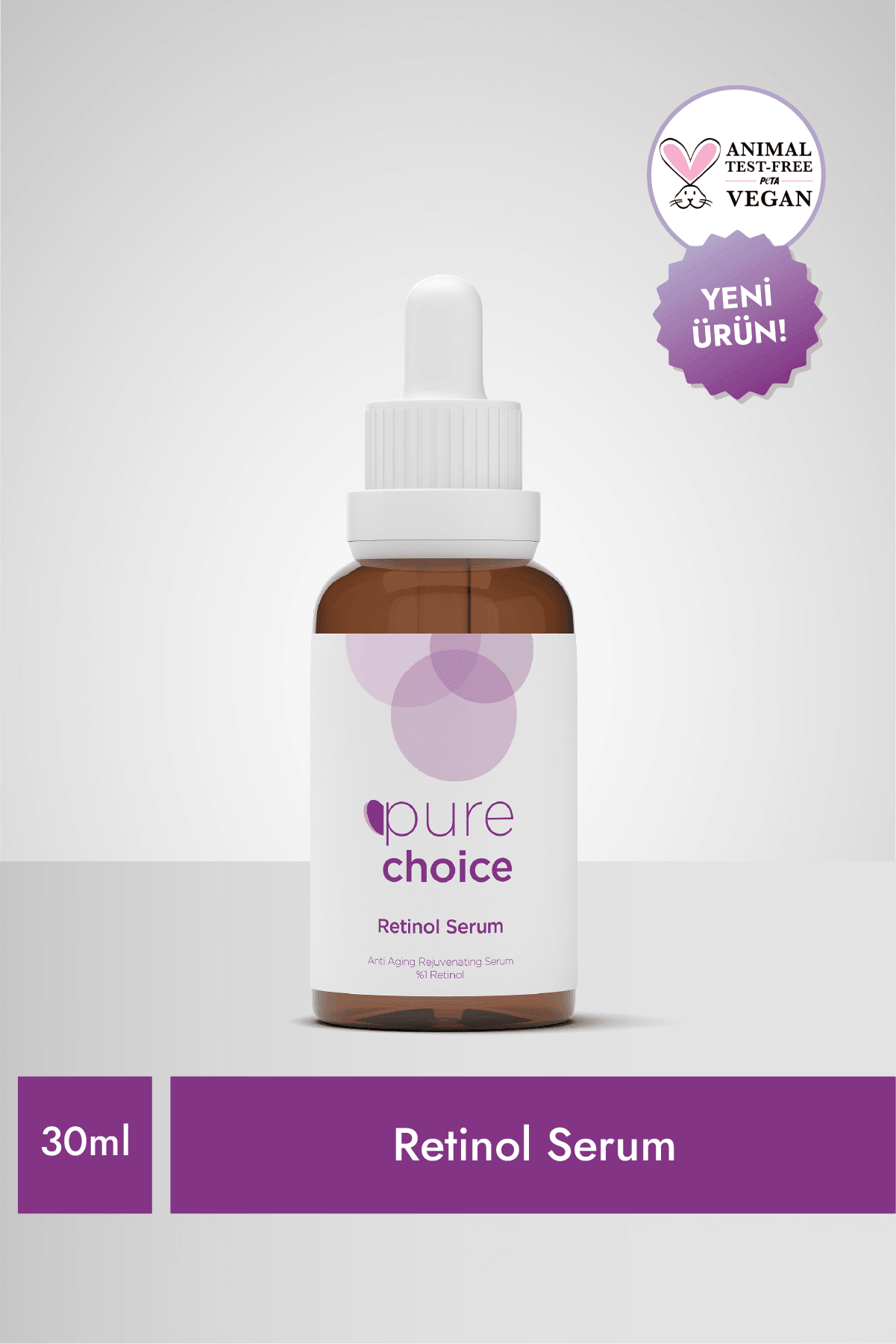 Retinol Serum, 30ml - Yaşlanma Karşıtı ve Yenileyici