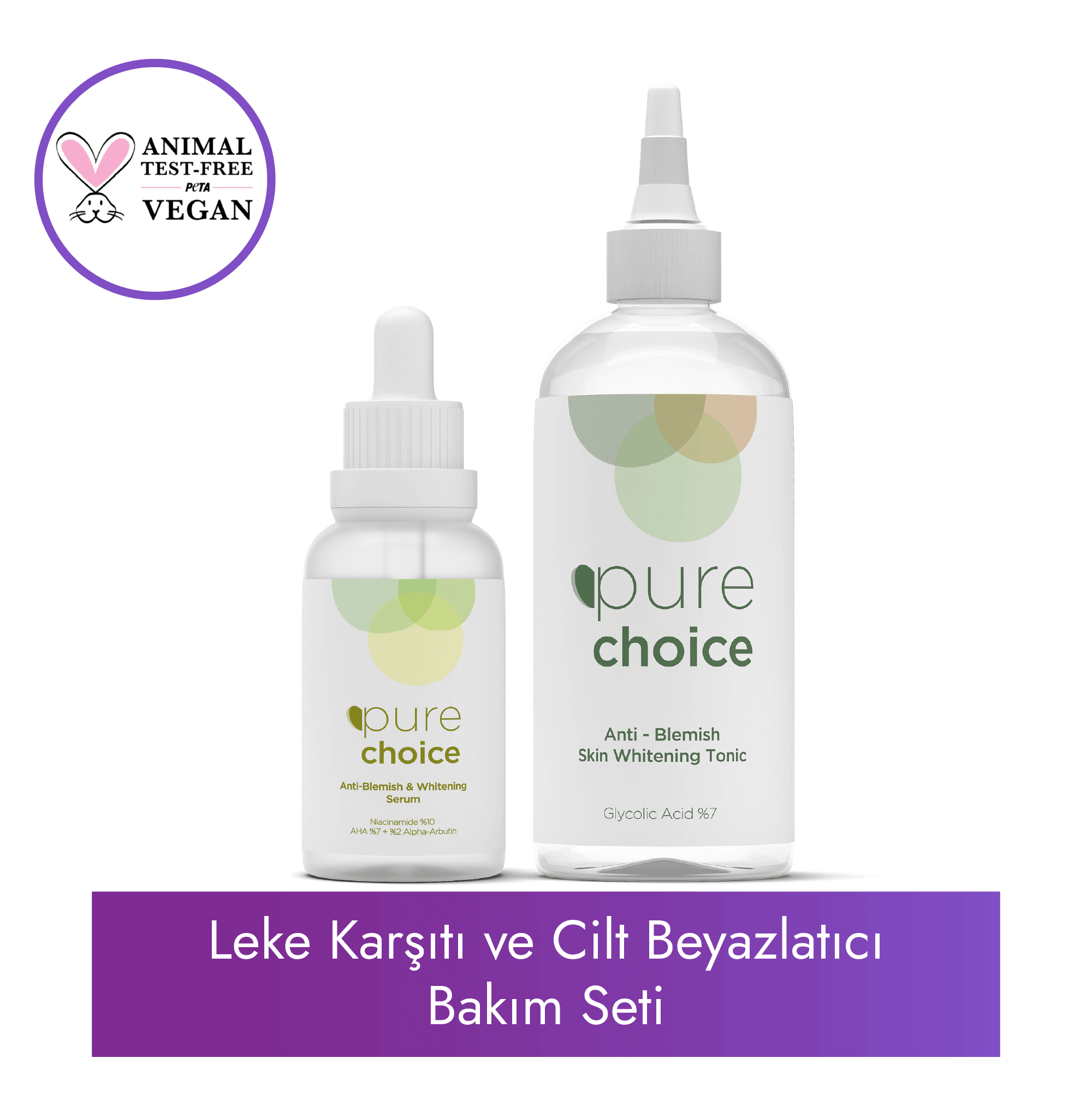 Leke Karşıtı ve Cilt Beyazlatıcı Bakım Seti