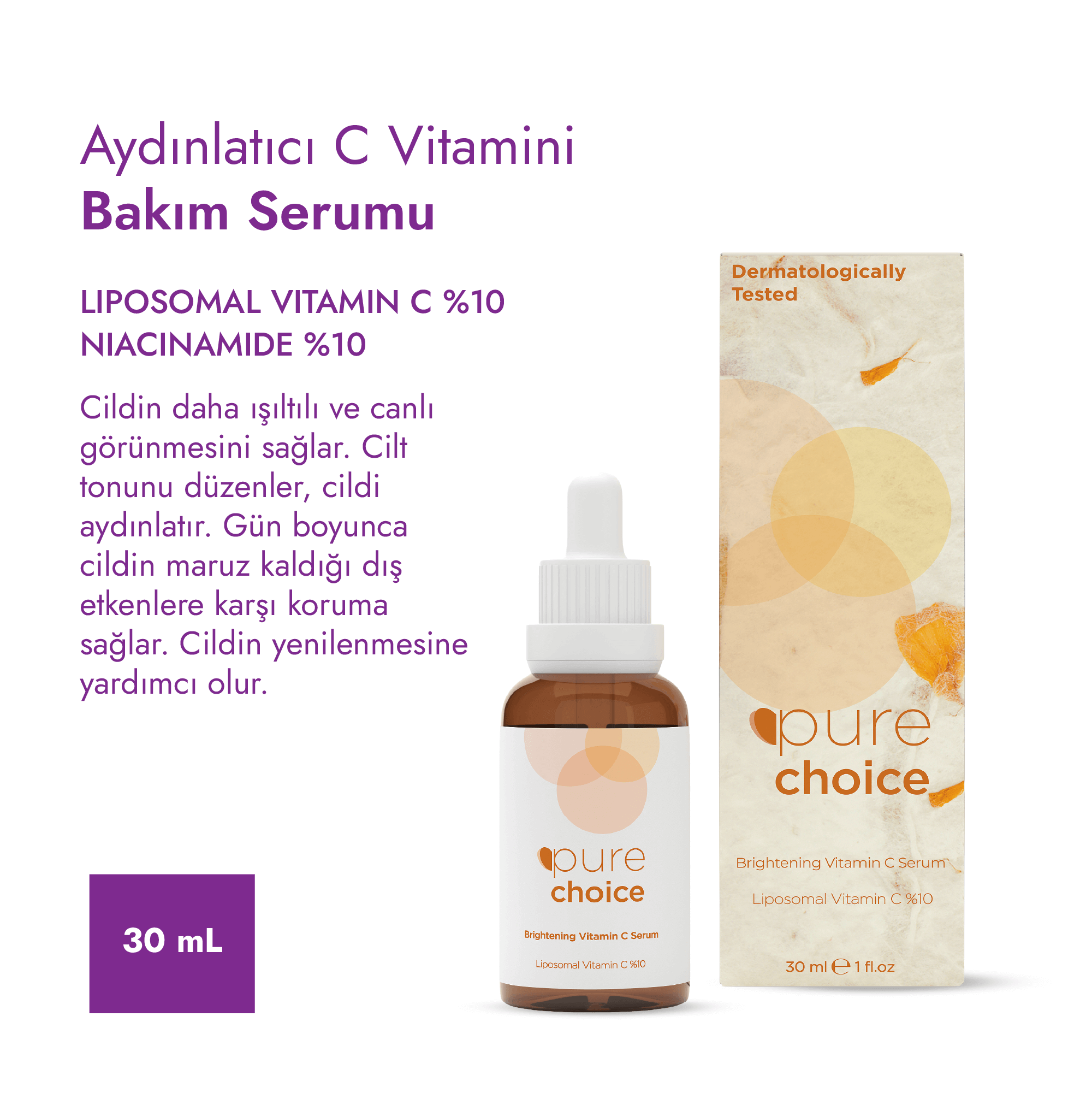 Cilt Aydınlatıcı, Nemlendirici ve Onarıcı Serum Seti