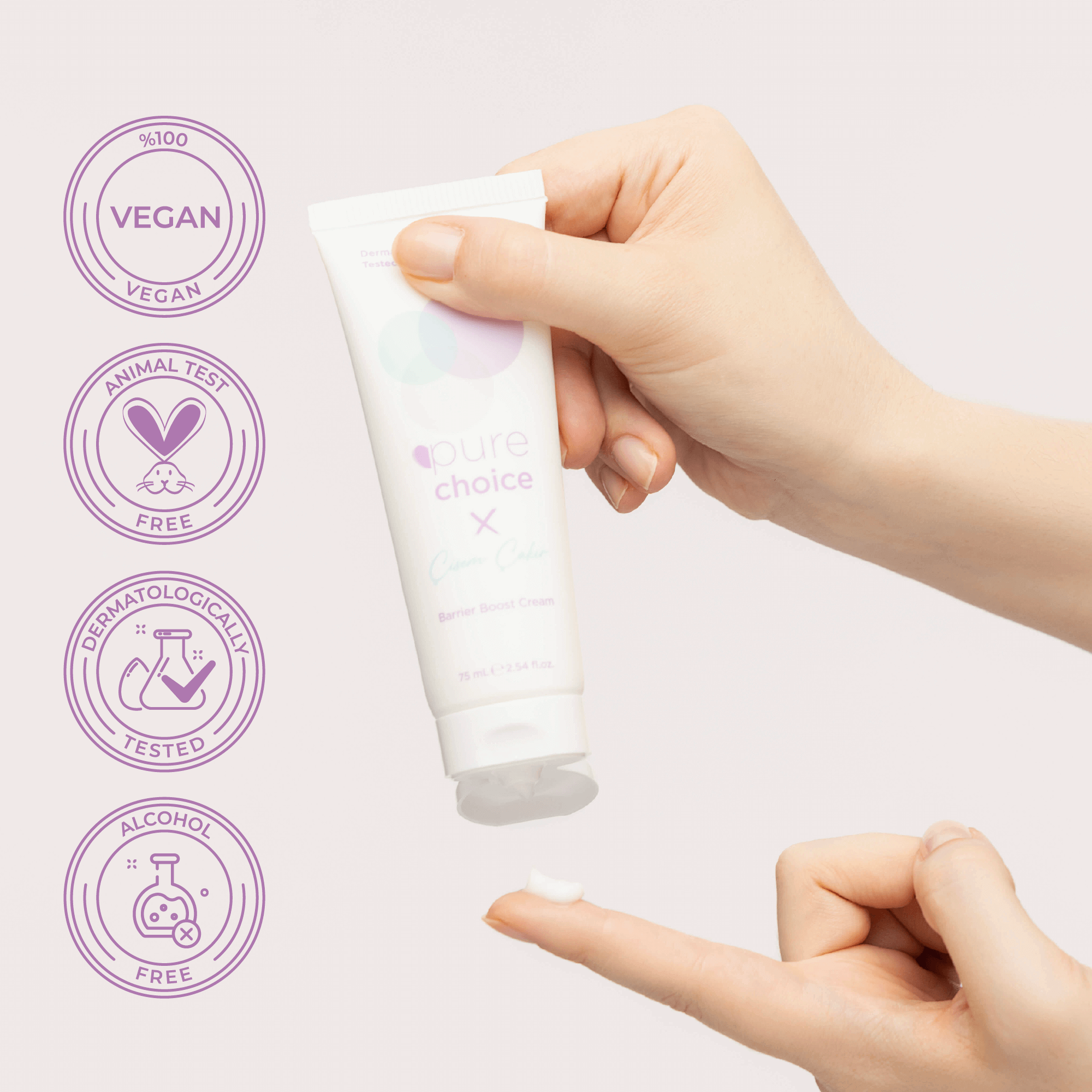Bariyer Güçlendirici Cilt Bakım Kremi - 75 mL — Pure Choice x Çisem Çakır
