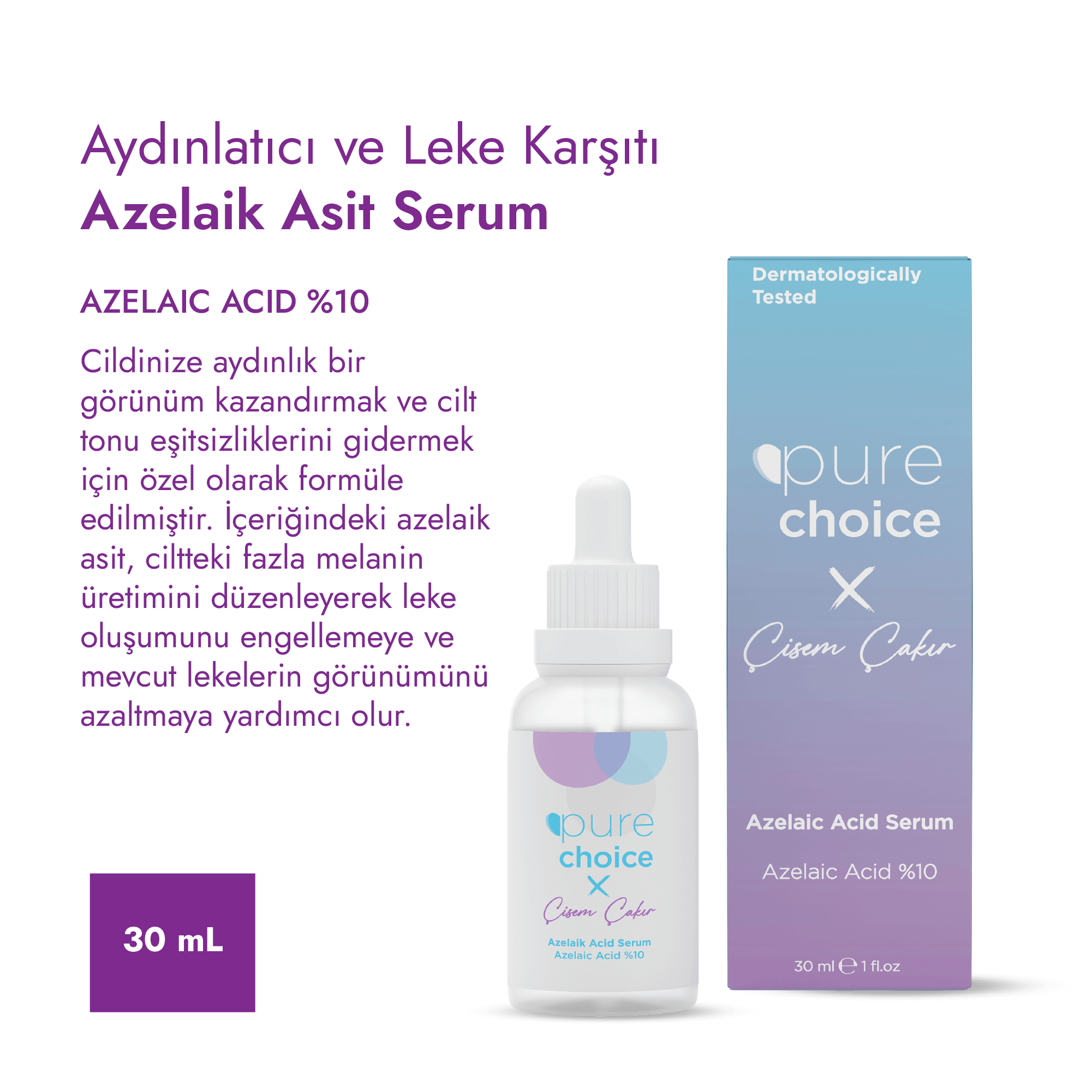 Özel Cilt Bakım Seti — Pure Choice x Çisem Çakır