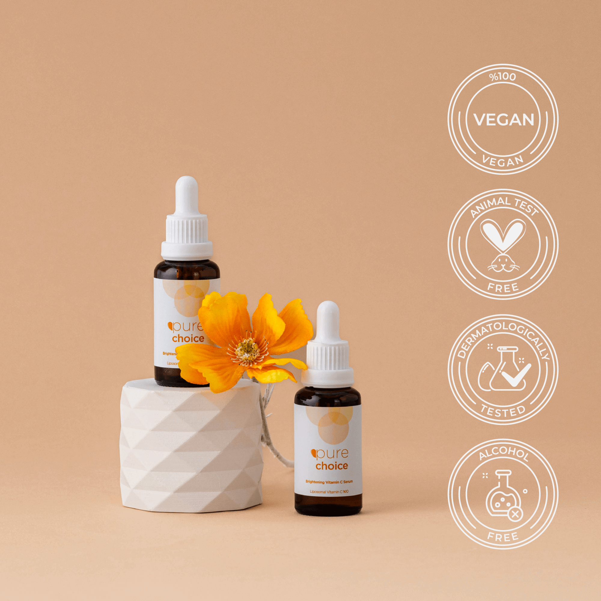 Aydınlatıcı C Vitamini Bakım Serumu - 30 mL — Liposomal Vitamin C + Niasinamid