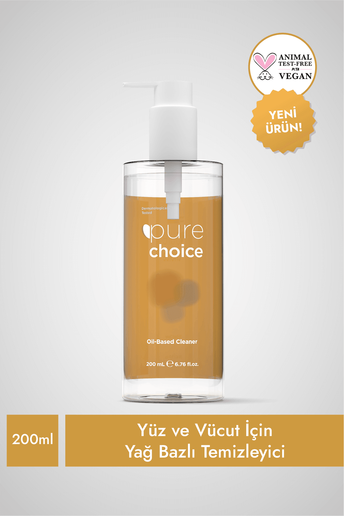 Yüz ve Vücut İçin Temizleme Yağı - 200mL