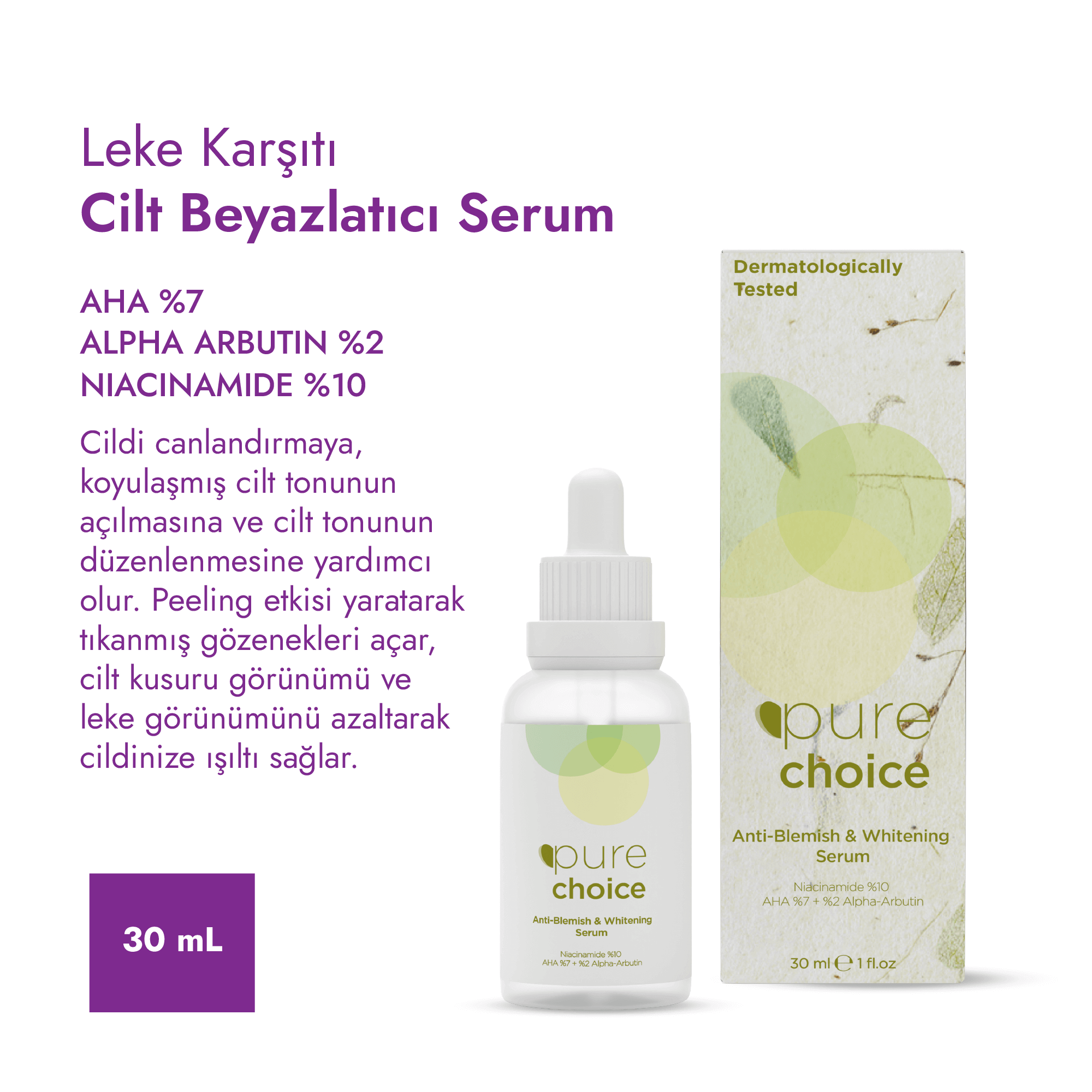 Leke Karşıtı ve Cilt Beyazlatıcı Bakım Seti