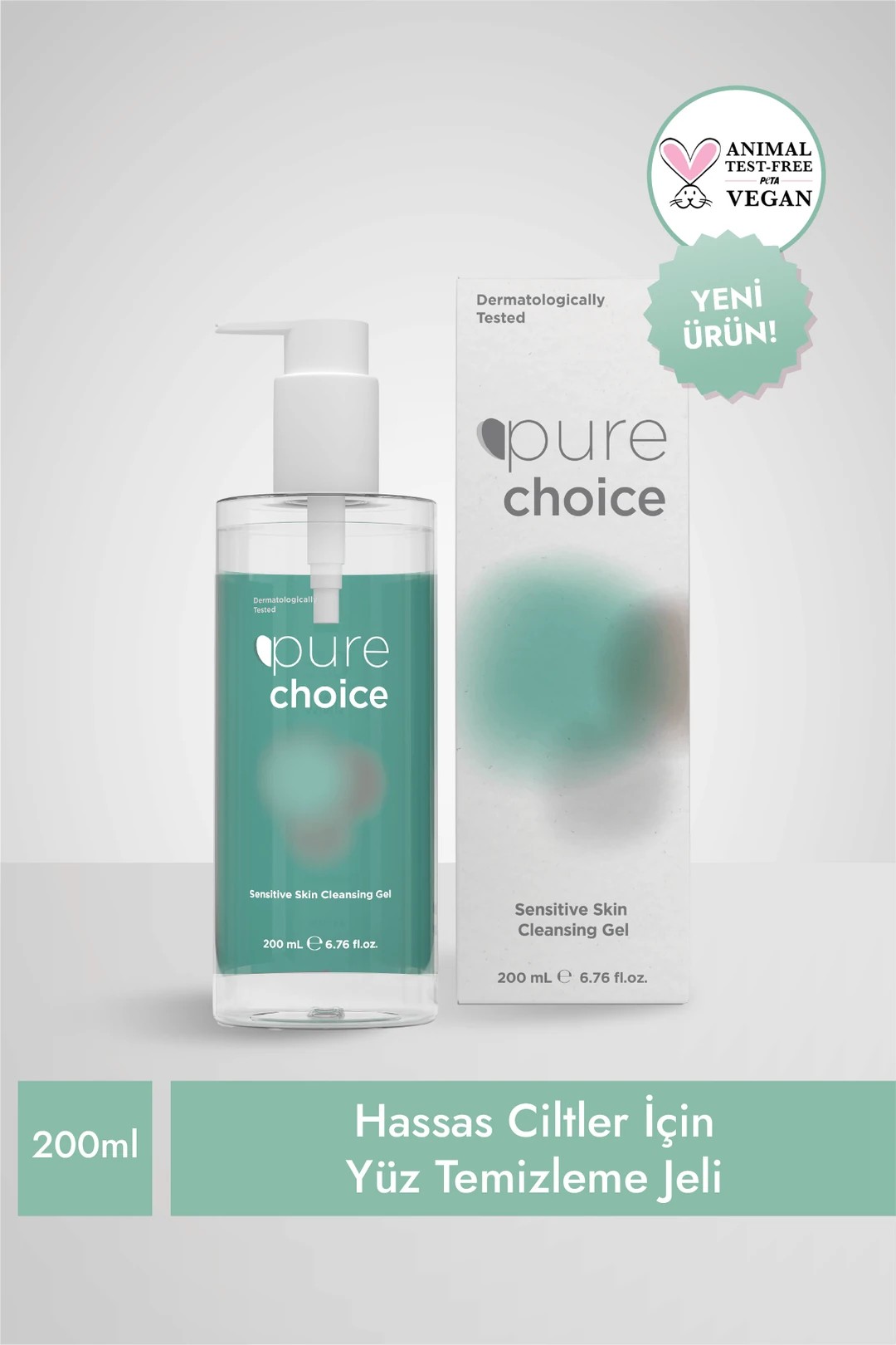 Hassas Ciltler İçin Yüz Temizleme Jeli - 200mL