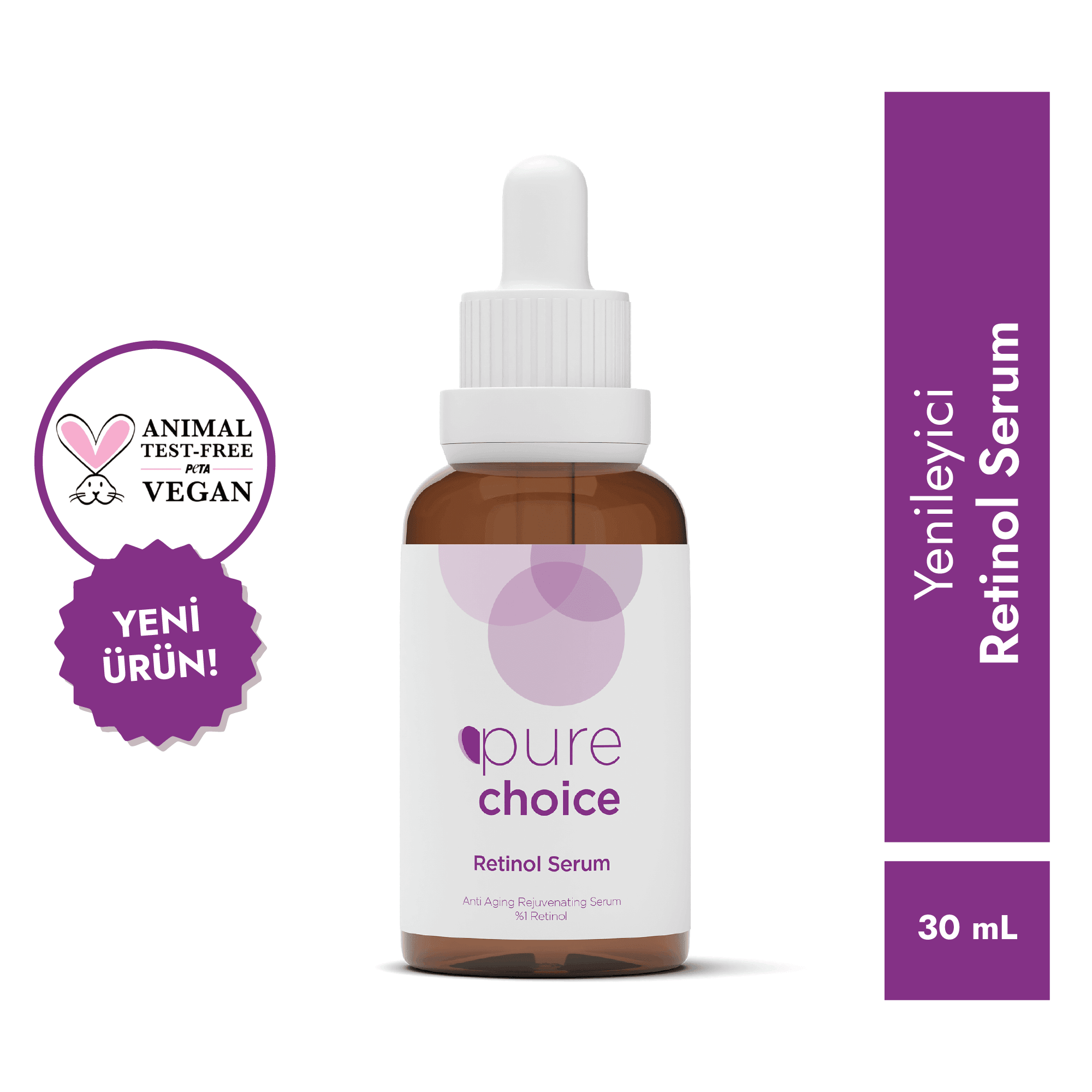 Retinol Serum - 30mL — Yaşlanma Karşıtı ve Yenileyici