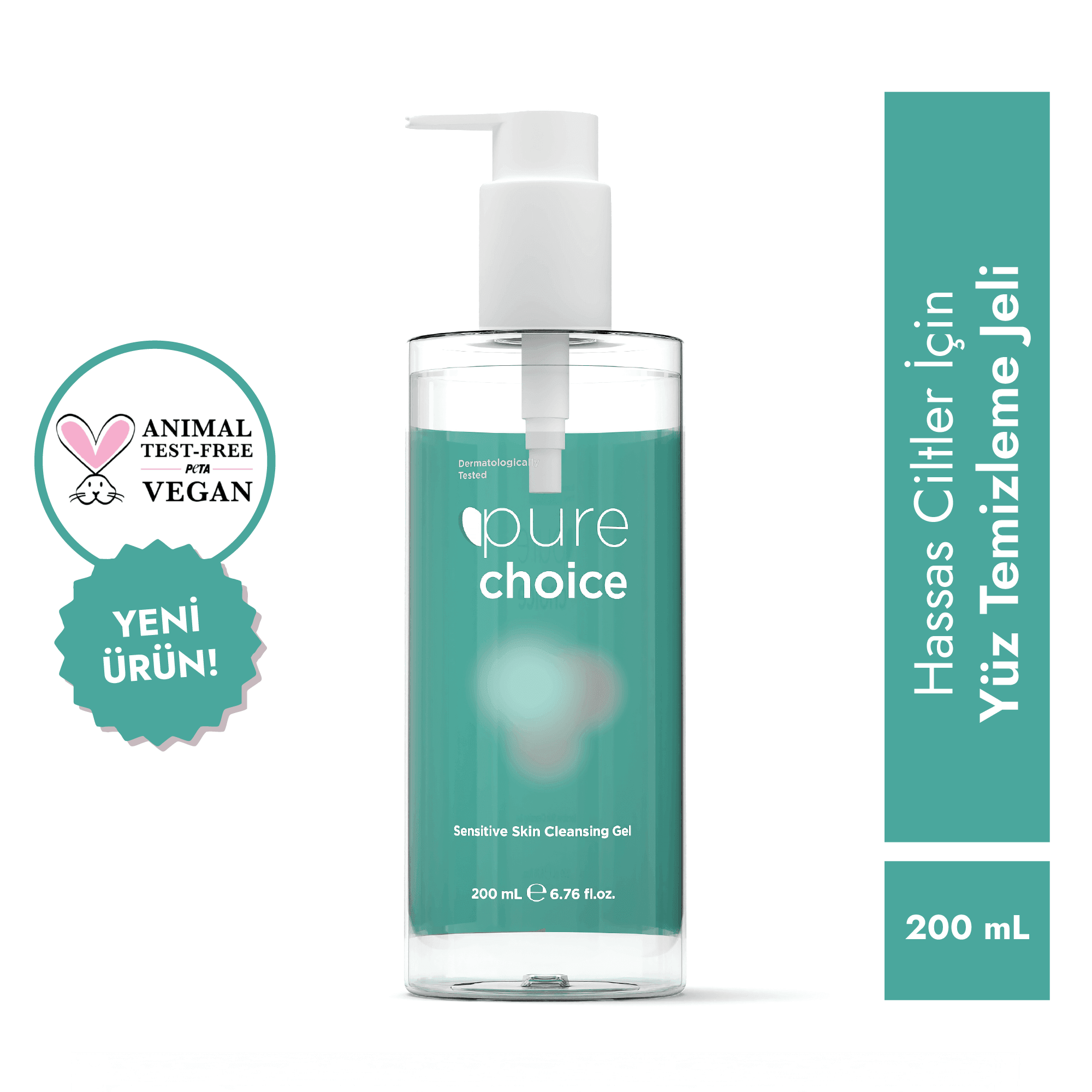Hassas Ciltler İçin Yüz Temizleme Jeli - 200 mL