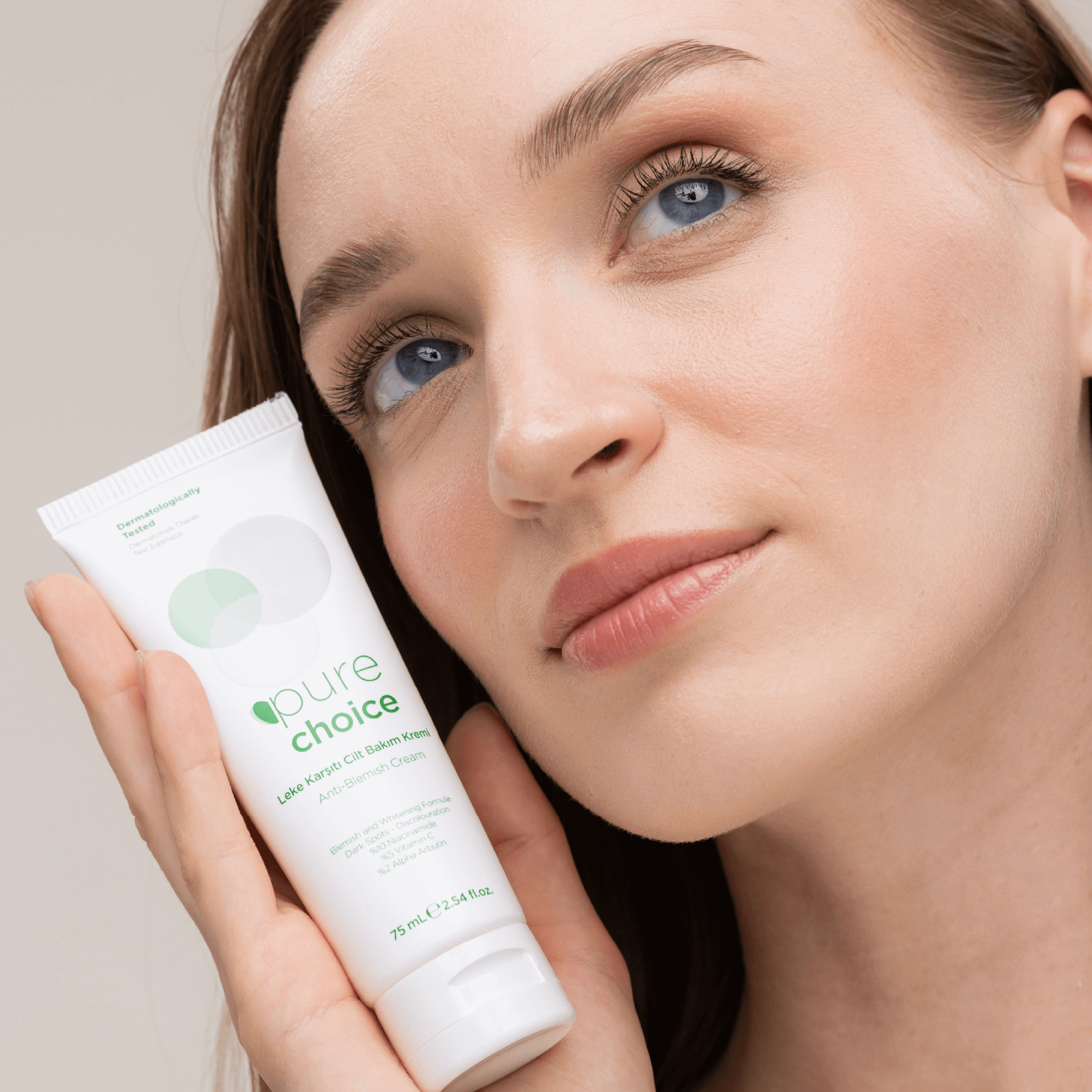 Leke Karşıtı Cilt Bakım Kremi - 75 mL — Niacinamide + Vitamin C + Alpha Arbutin