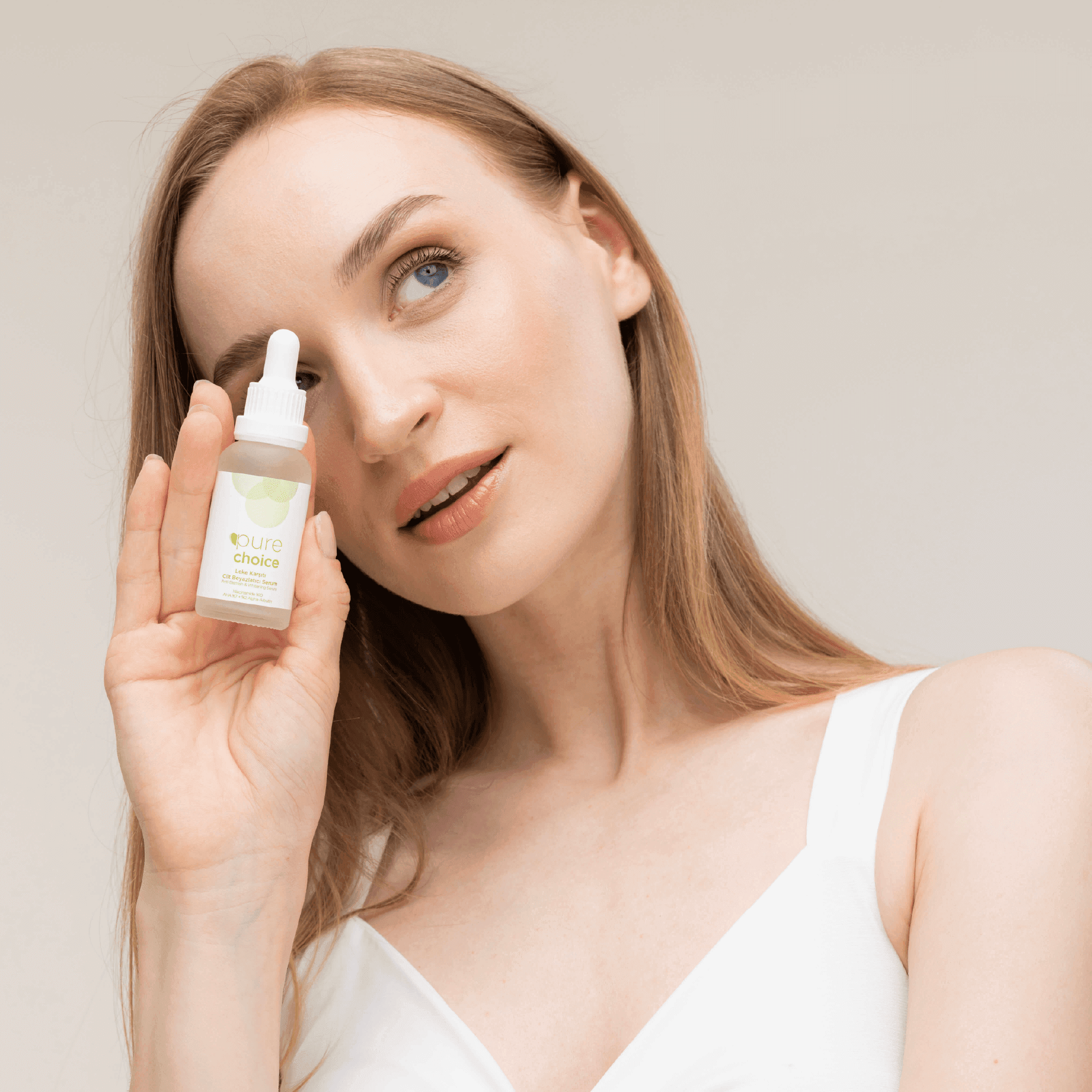 Leke Karşıtı Cilt Beyazlatıcı Serum - 30mL — Niasinamid + AHA + Alpha Arbutin