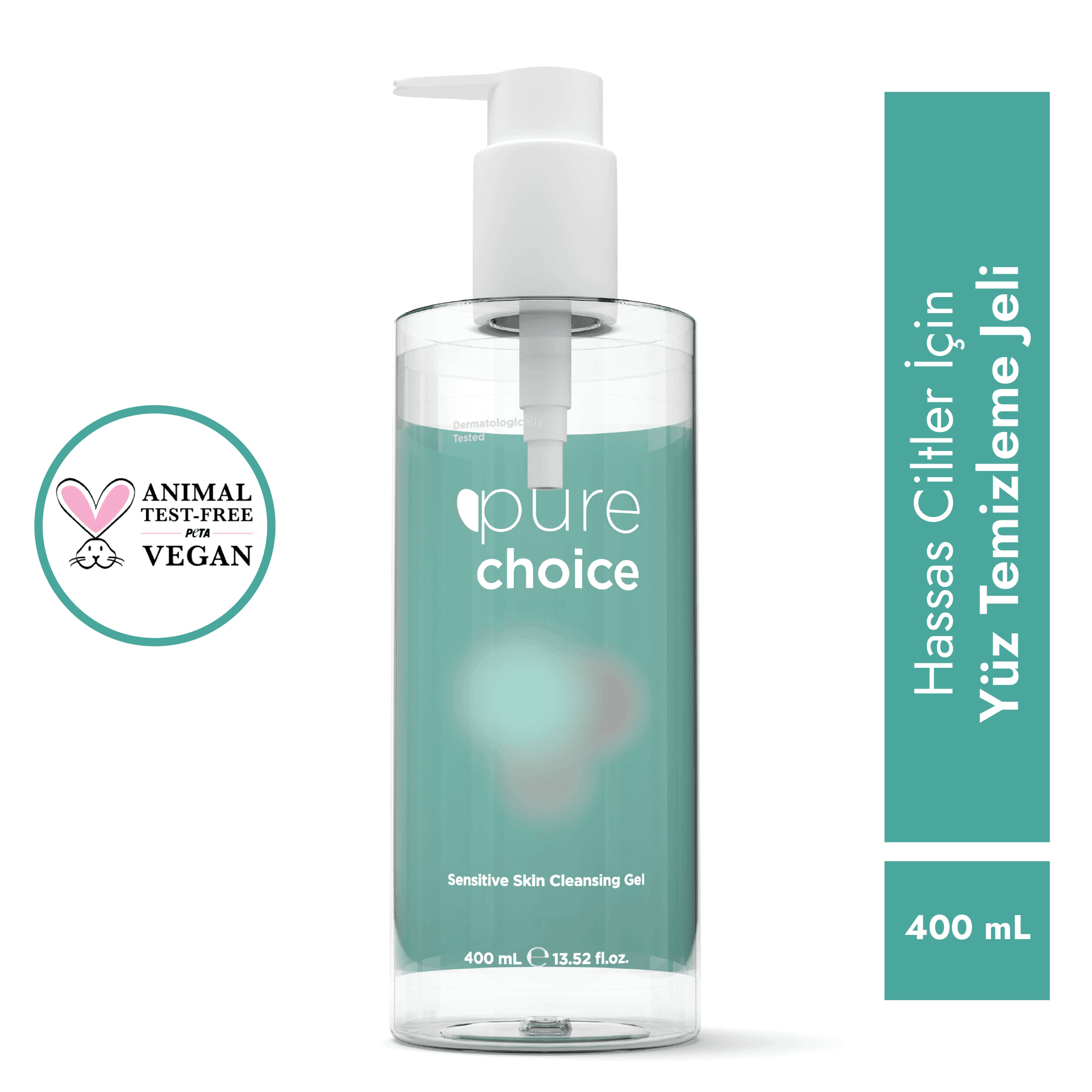 Hassas Ciltler İçin Yüz Temizleme Jeli - 400 mL
