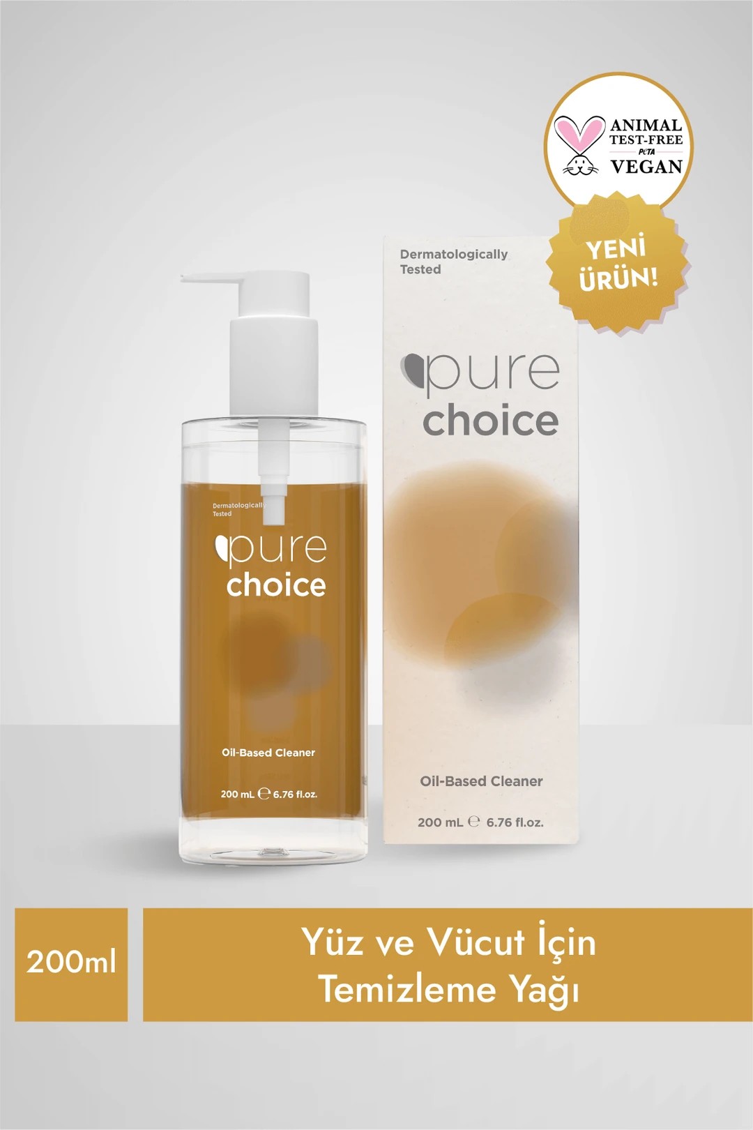 Yüz ve Vücut İçin Temizleme Yağı - 200mL