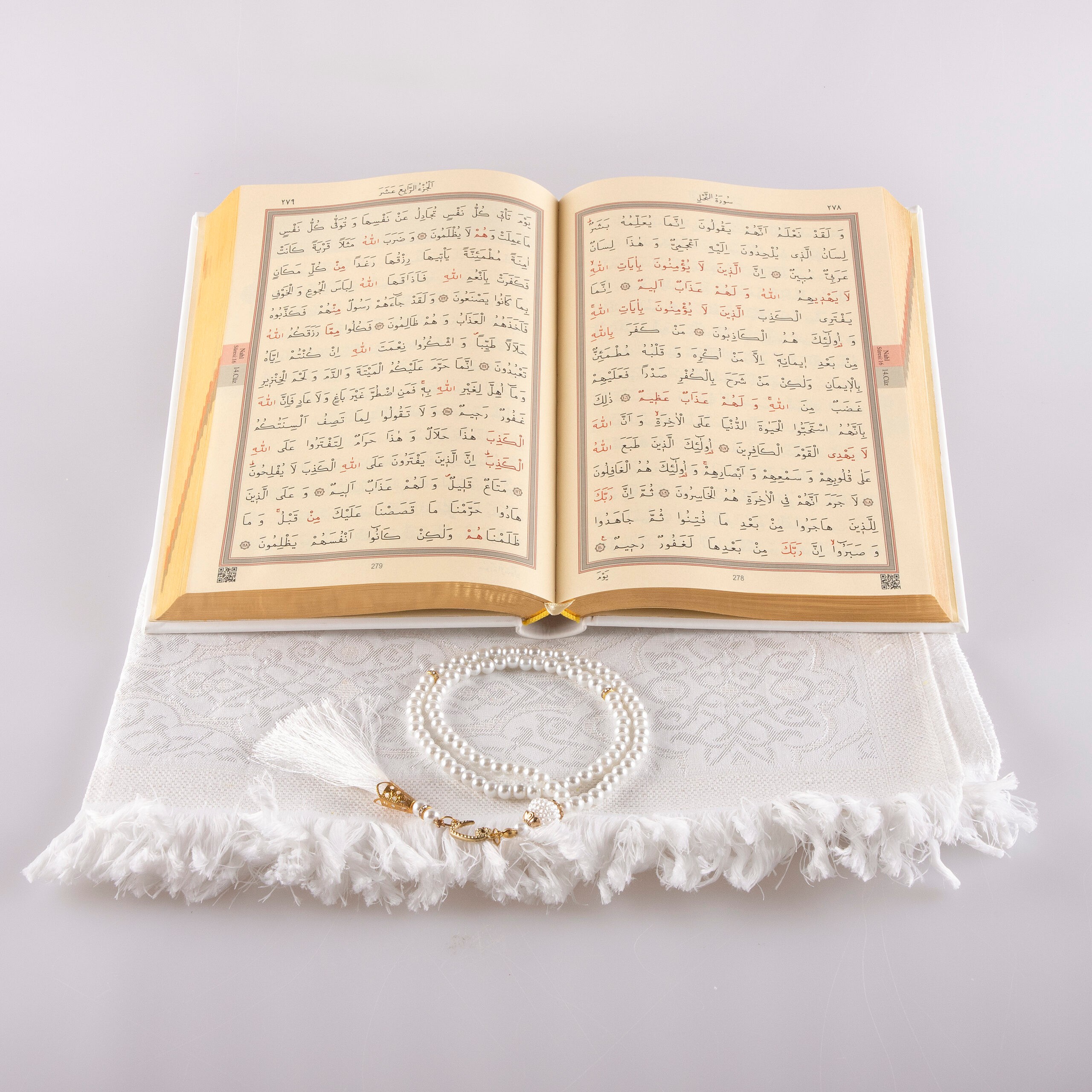 Termo Kur’an-ı Kerim 2'li Kombin Set (Seccade, Tesbih)
