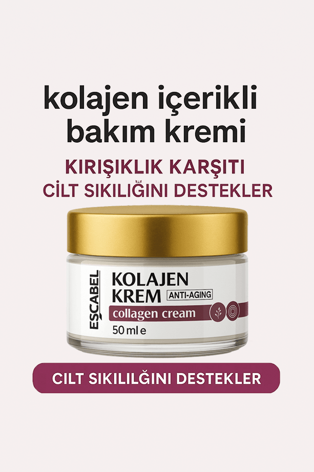 Kırışıklık Önleyici Kolajen Yüz Kremi 50ml