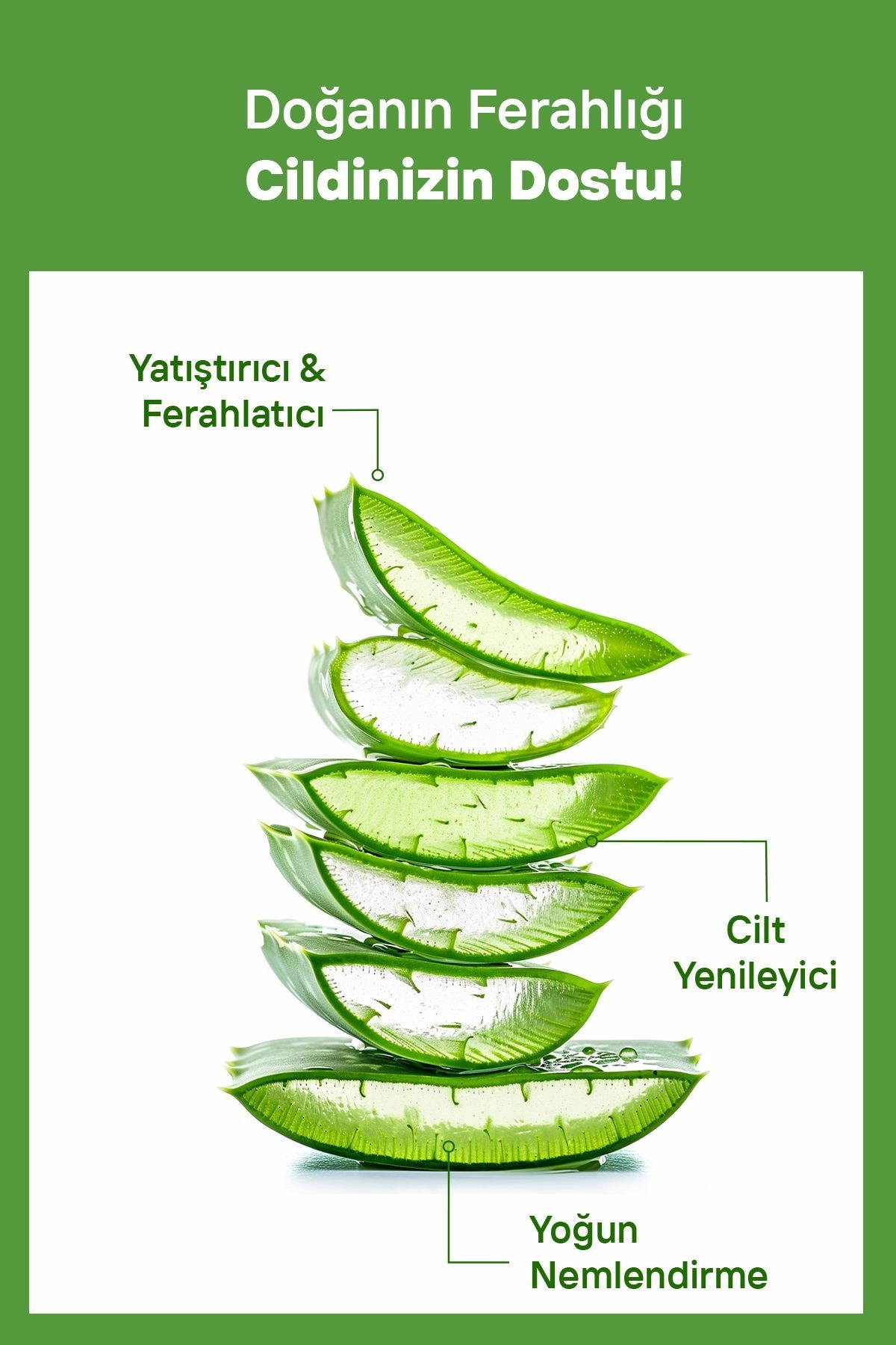 Organik Aloe Vera Güneş Ve Epilasyon Sonrası Vitaminli Parabensiz Jel 200ml