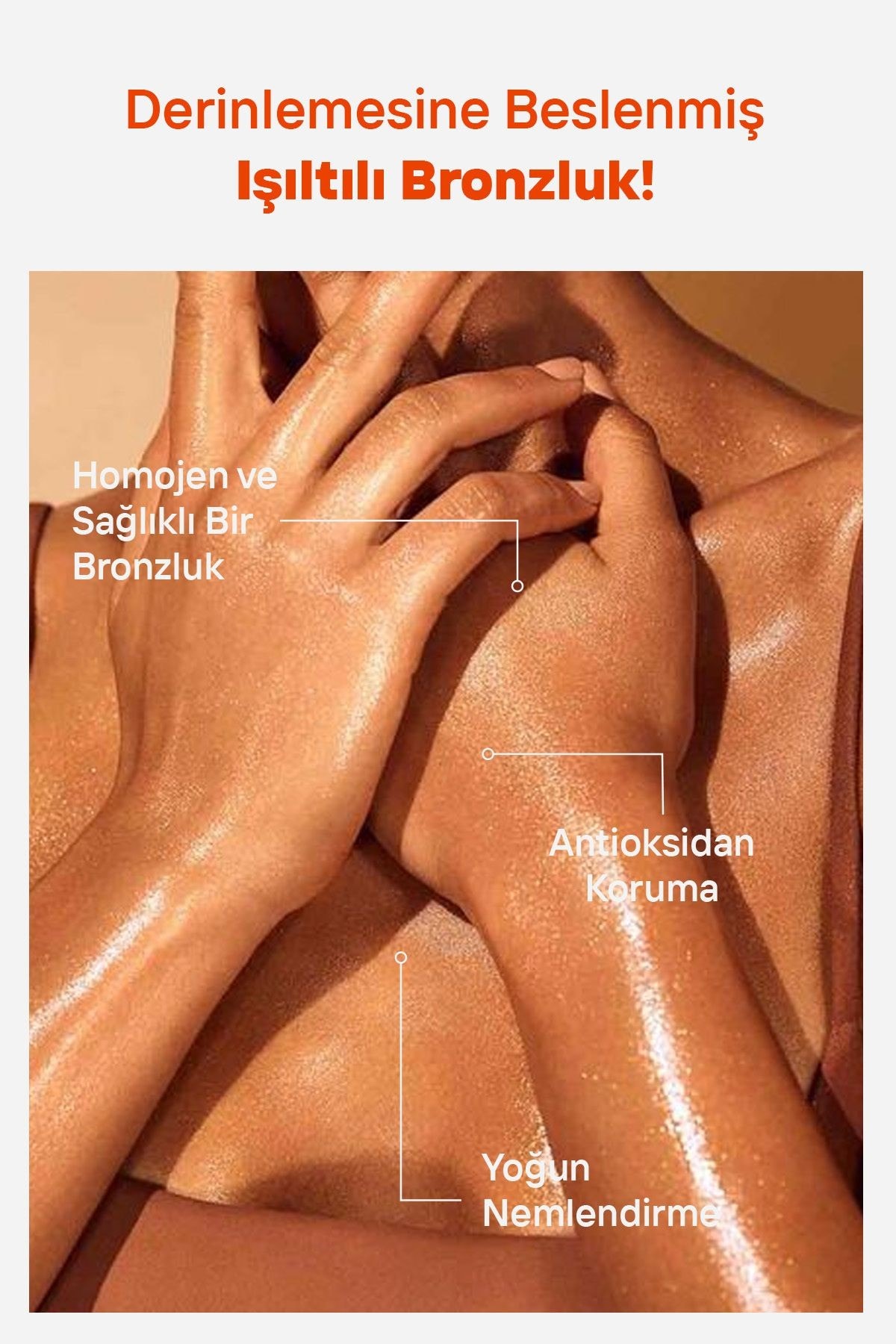 Hassas Ciltler Için 50 Spf Ve Ultra Bronzluk Güneş Kremi Ve Bronzlaştırıcı Yağ 2'li Set - 300 Ml