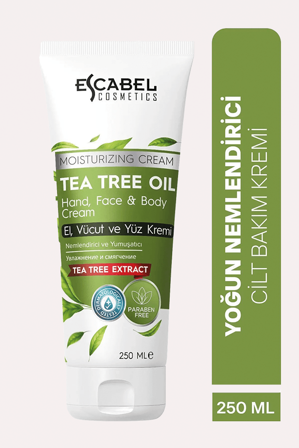 Çay Ağacı Yağlı Cilt Besleme Ve Nemlendirici Yoğun El, Yüz Ve Vücut Kremi 250ml