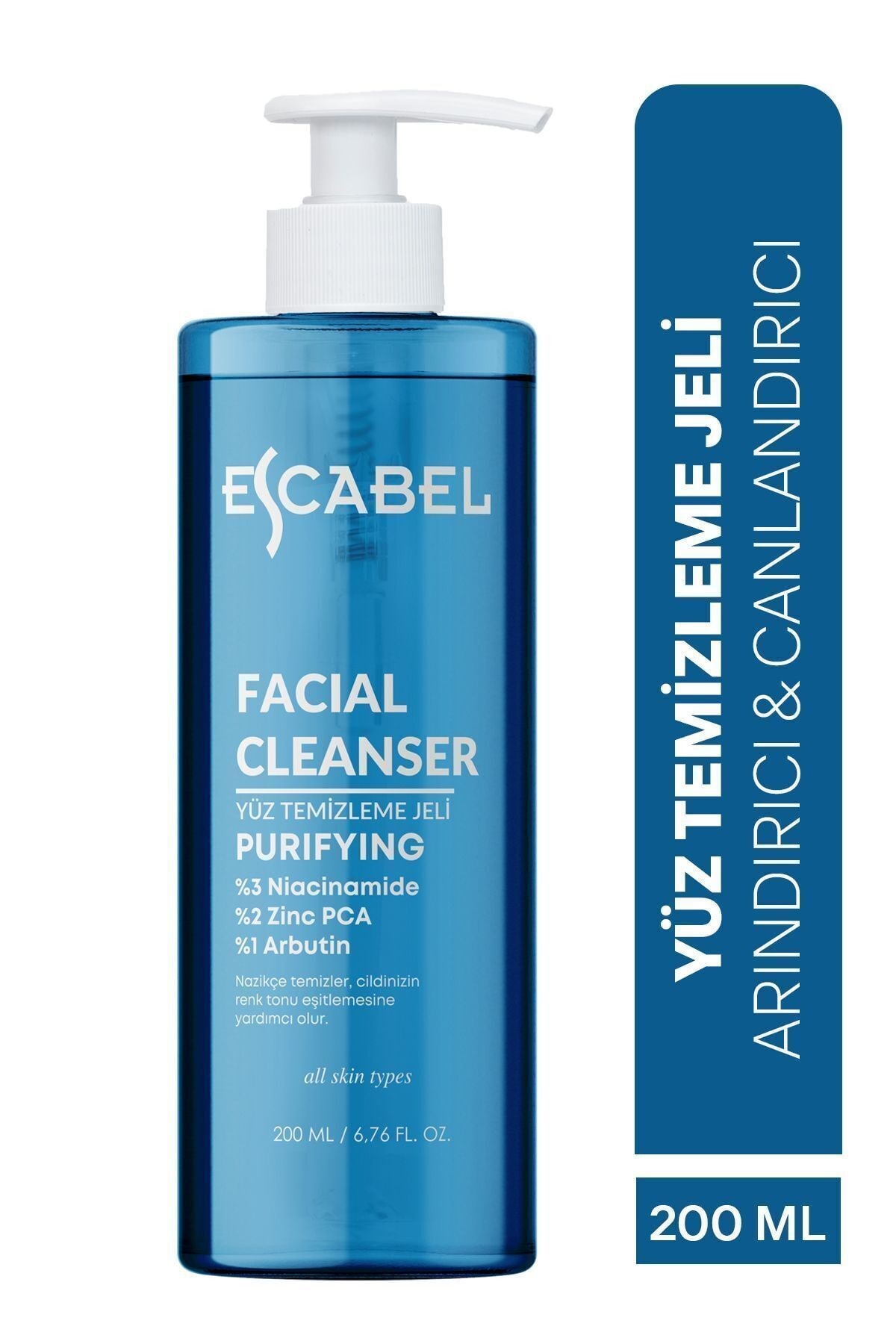 Arındırıcı Canlandırıcı Yüz Temizleme Jeli 200 ml