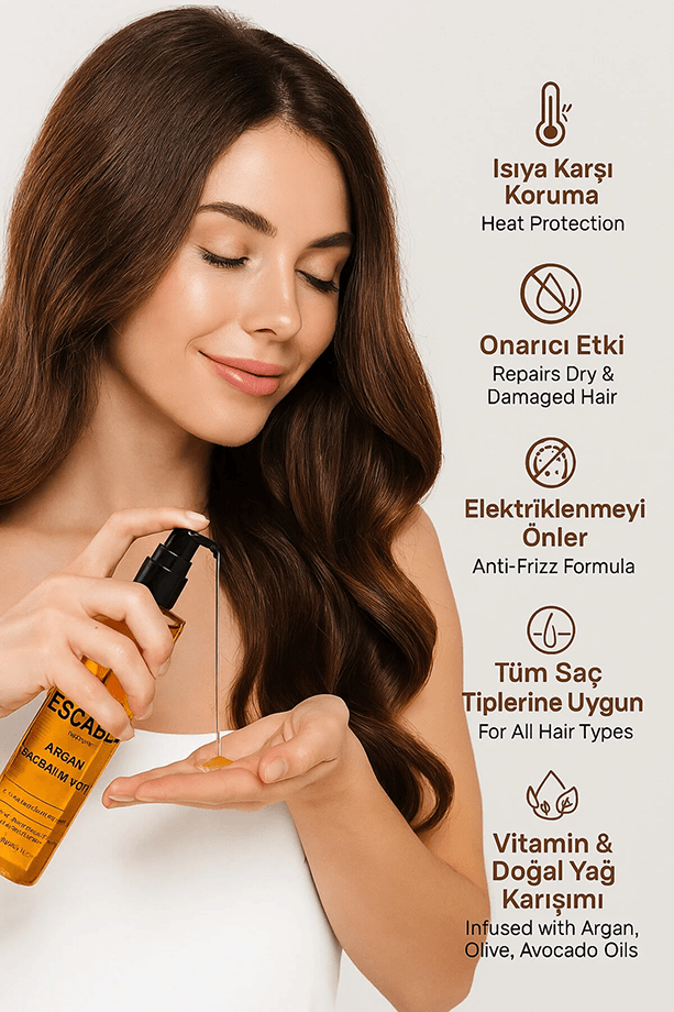 ARGAN SAÇ BAKIM YAĞI 100 ML