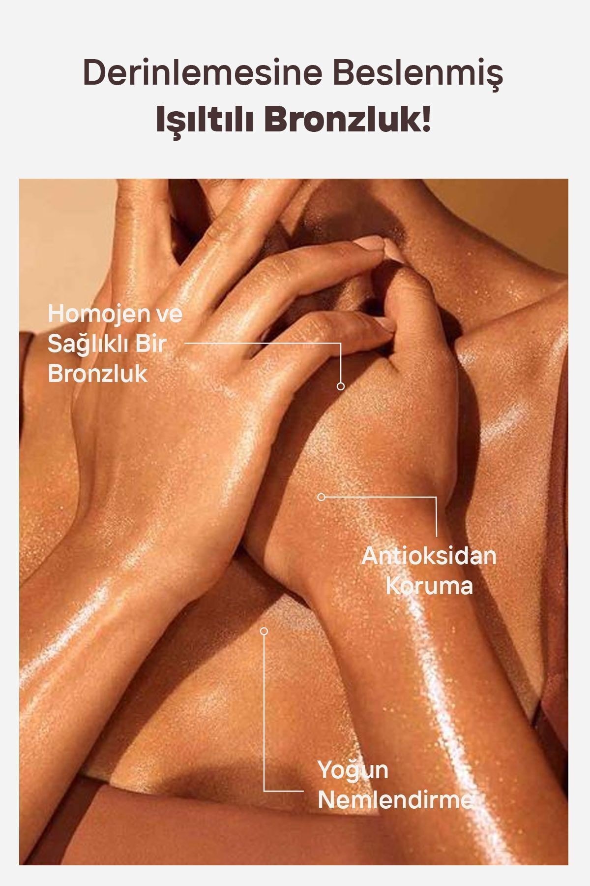 Ideal Bronzluk Kakao 15 Spf Güneş Yağı & Bronzlaştırıcı - Ipeksi Cilt E Vitamini 150 Ml