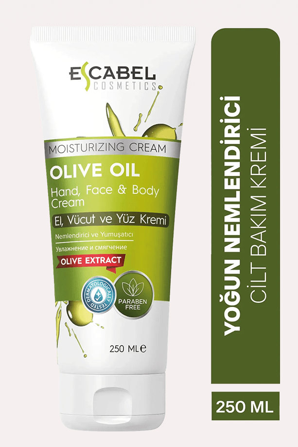 Zeytinyağlı Nemlendirici Vücut Kremi 250ml