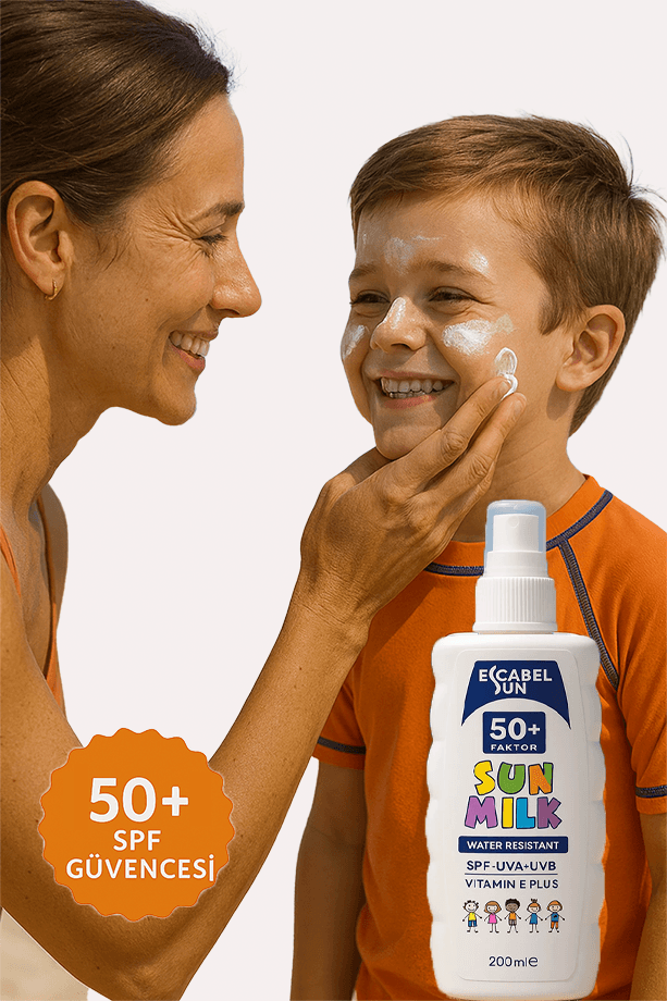 Çocuk Güneş Kremi 50 Spf Bebek Ve Çocuk Için Güneş Kremi 200 ml