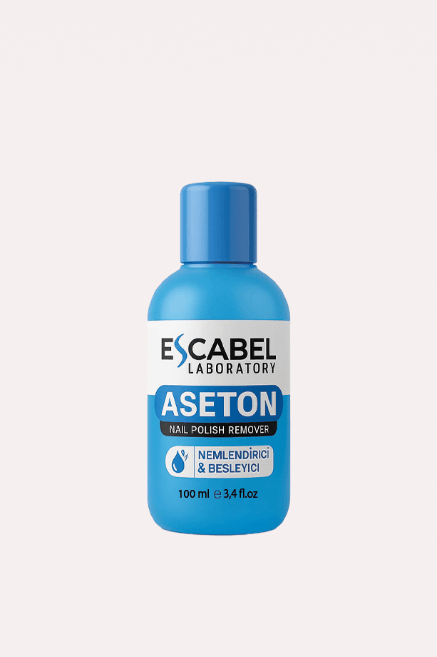 Escabel Oje Temizleyici Aseton - Mavi Gliserin E Vitaminli 100 ml