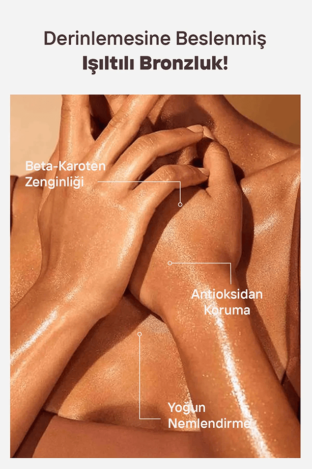 Havuç Özü Koruyucu Bronzlaştırıcı 150 ml Yağ