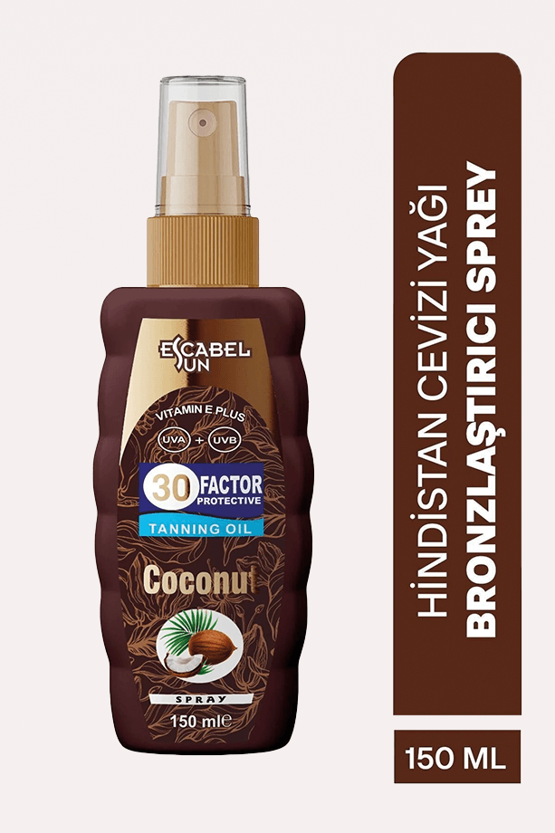 Hindistan Cevizi 30 Spf Bronzlaştırıcı 150 ml Yağ