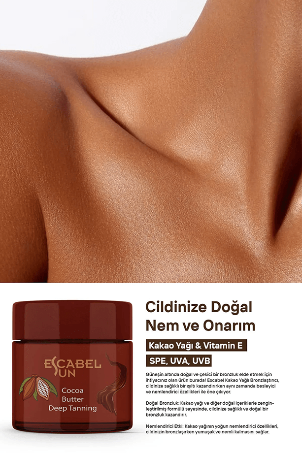 Kakao Bronzlaştırıcı 150 ml Yağ
