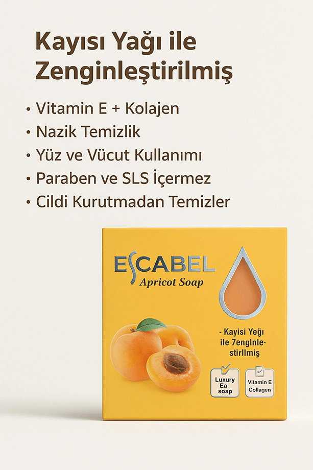 KAYISI SABUNU 120 GRM