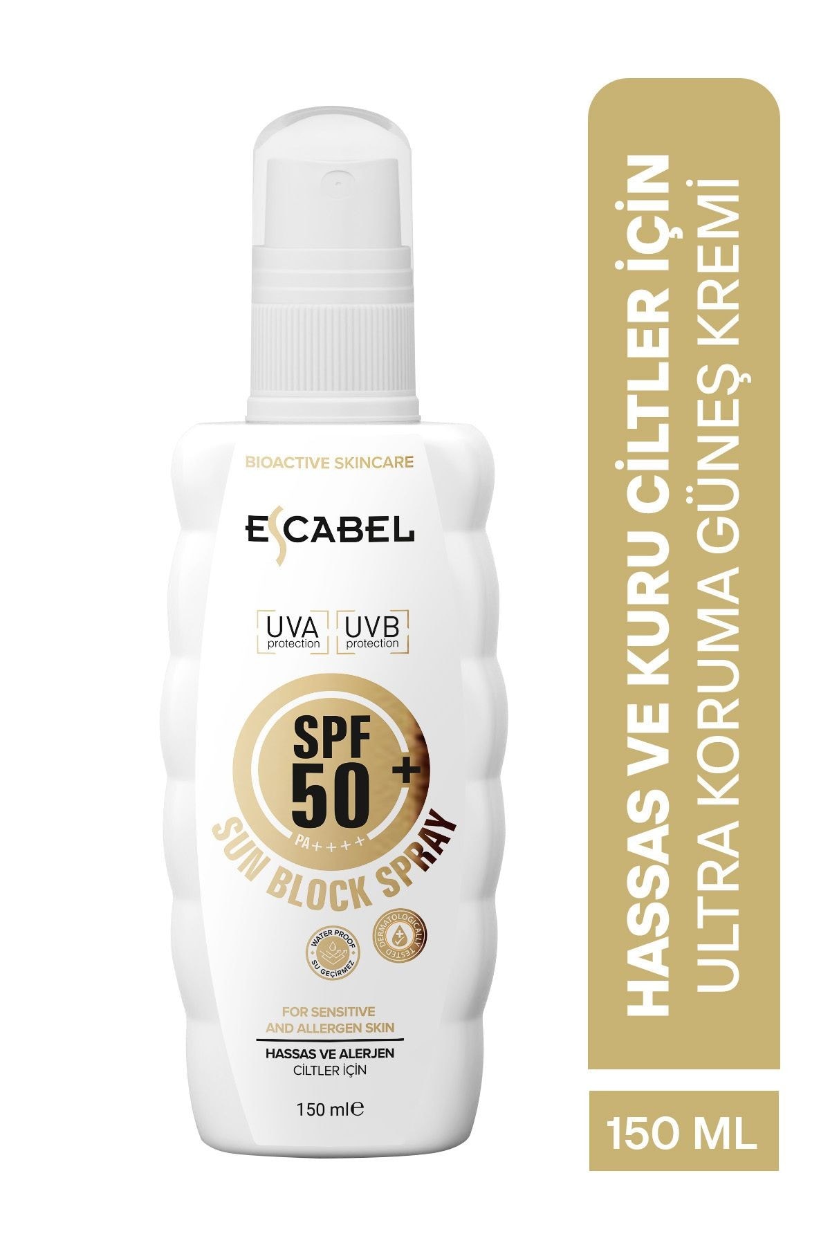 Hassas Ve Alerjen Ciltler Için 50 Spf Pa Güneş Kremi 150 ml