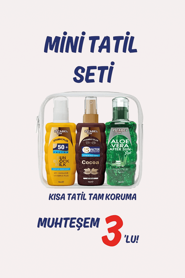 Güneş Kremi Tatil Seti