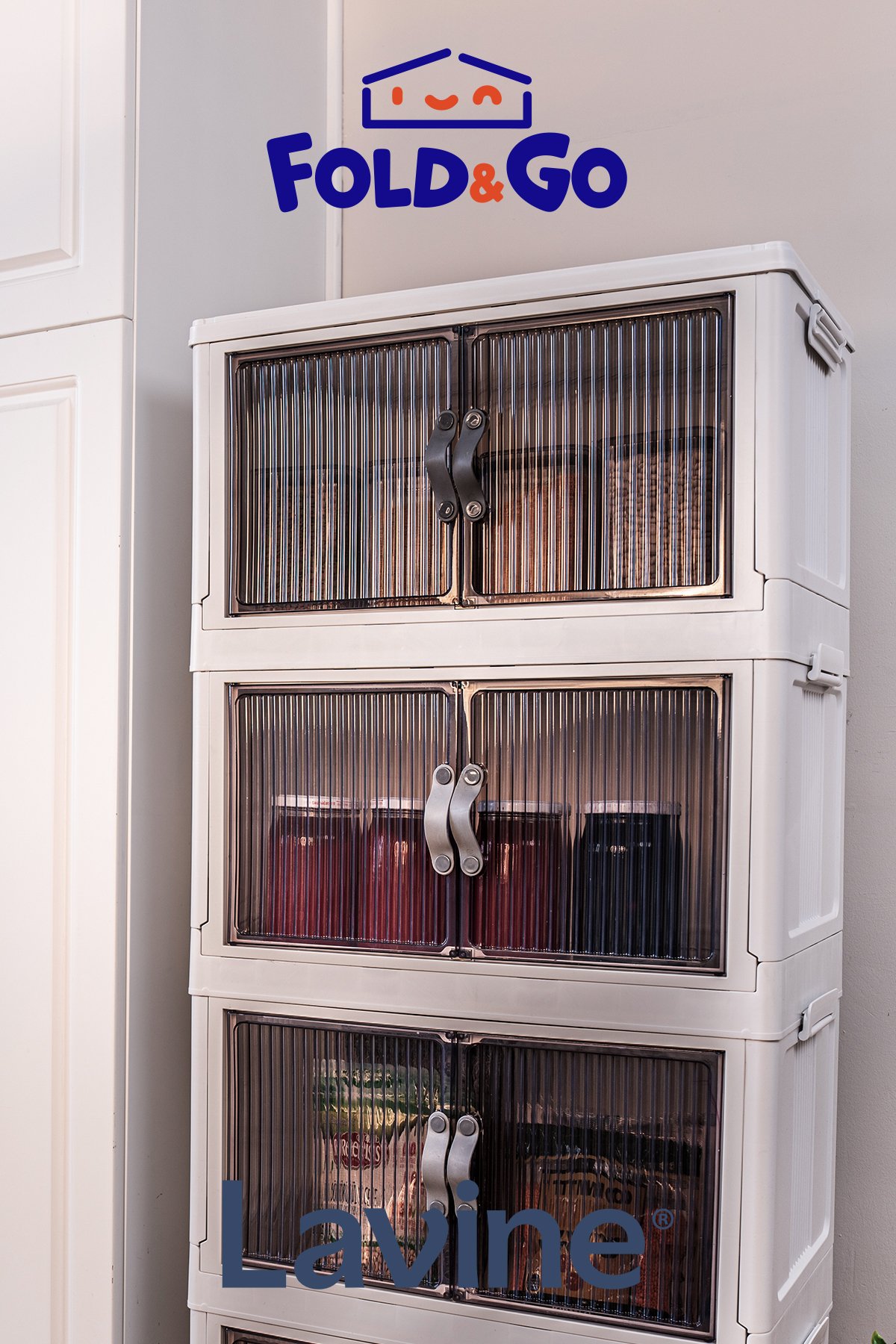 4'lü Portatif Organizer Dolap
