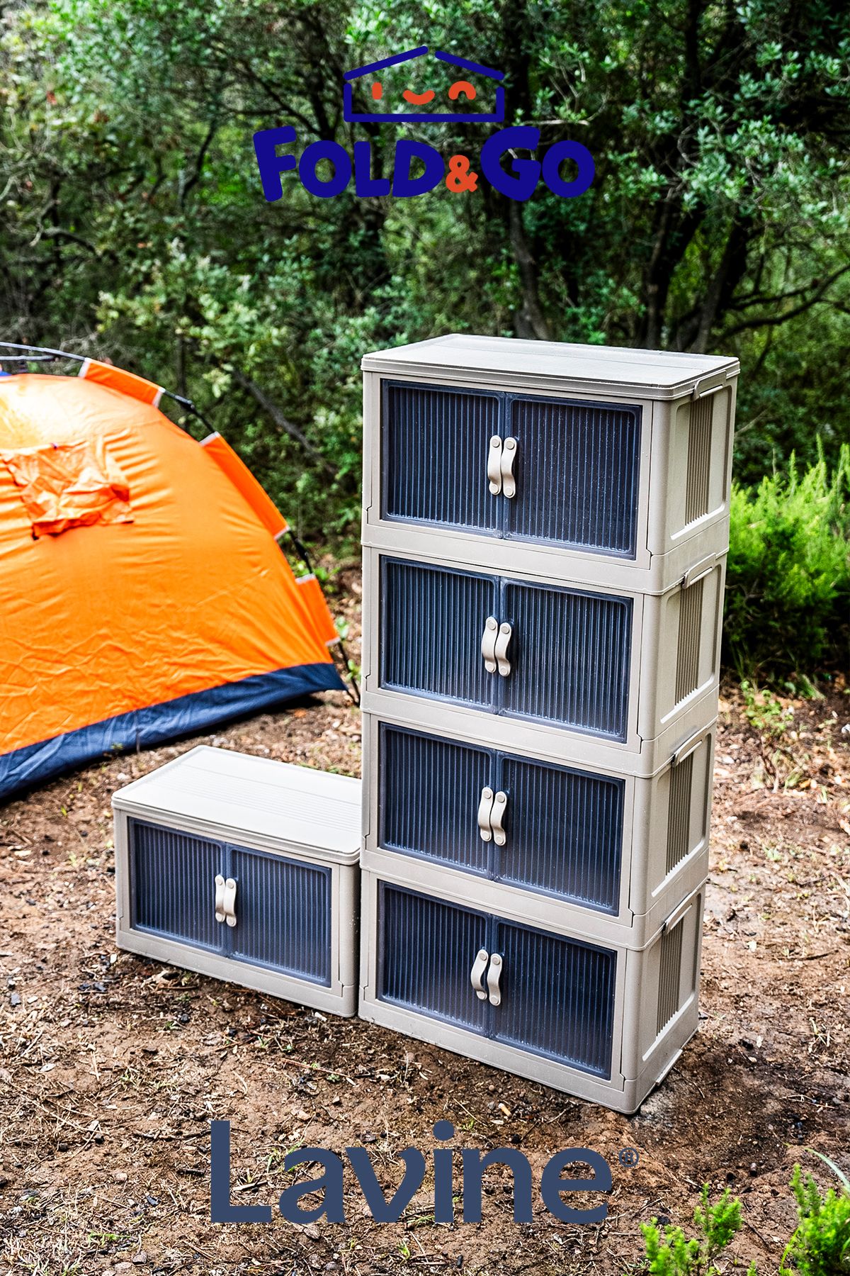 Tekli Portatif Organizer Dolap