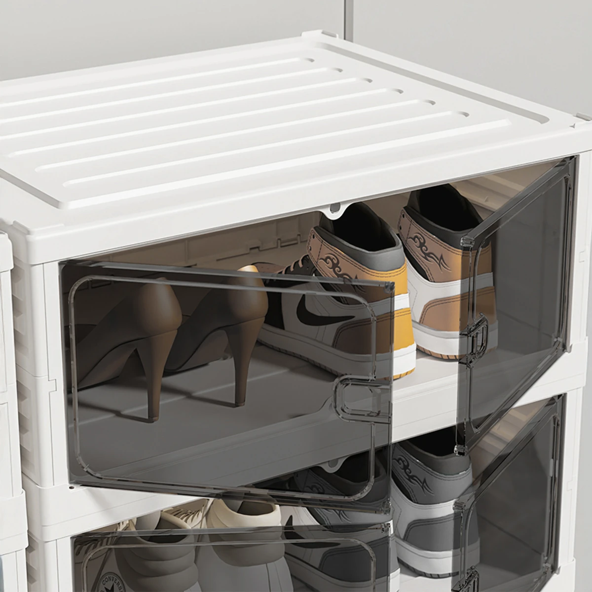 6 Katlı Portatif, Katlanabilir Ayakkabı Düzenleyici