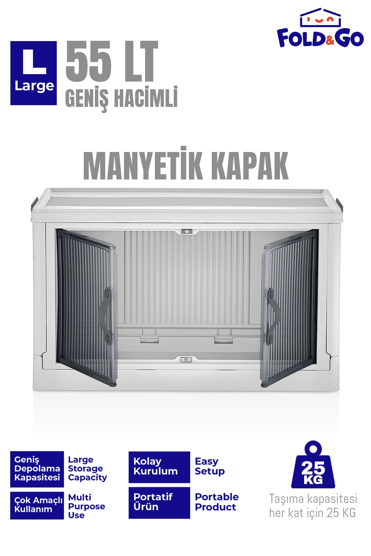 Tekli Portatif Organizer Dolap