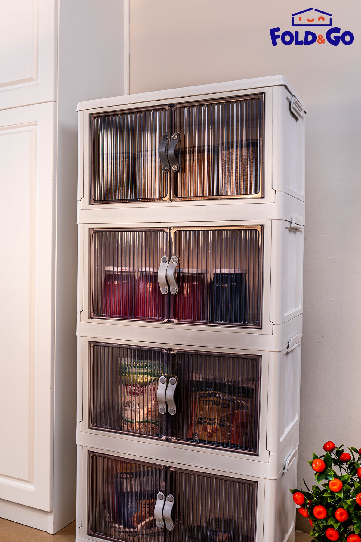 4'lü Portatif Organizer Dolap