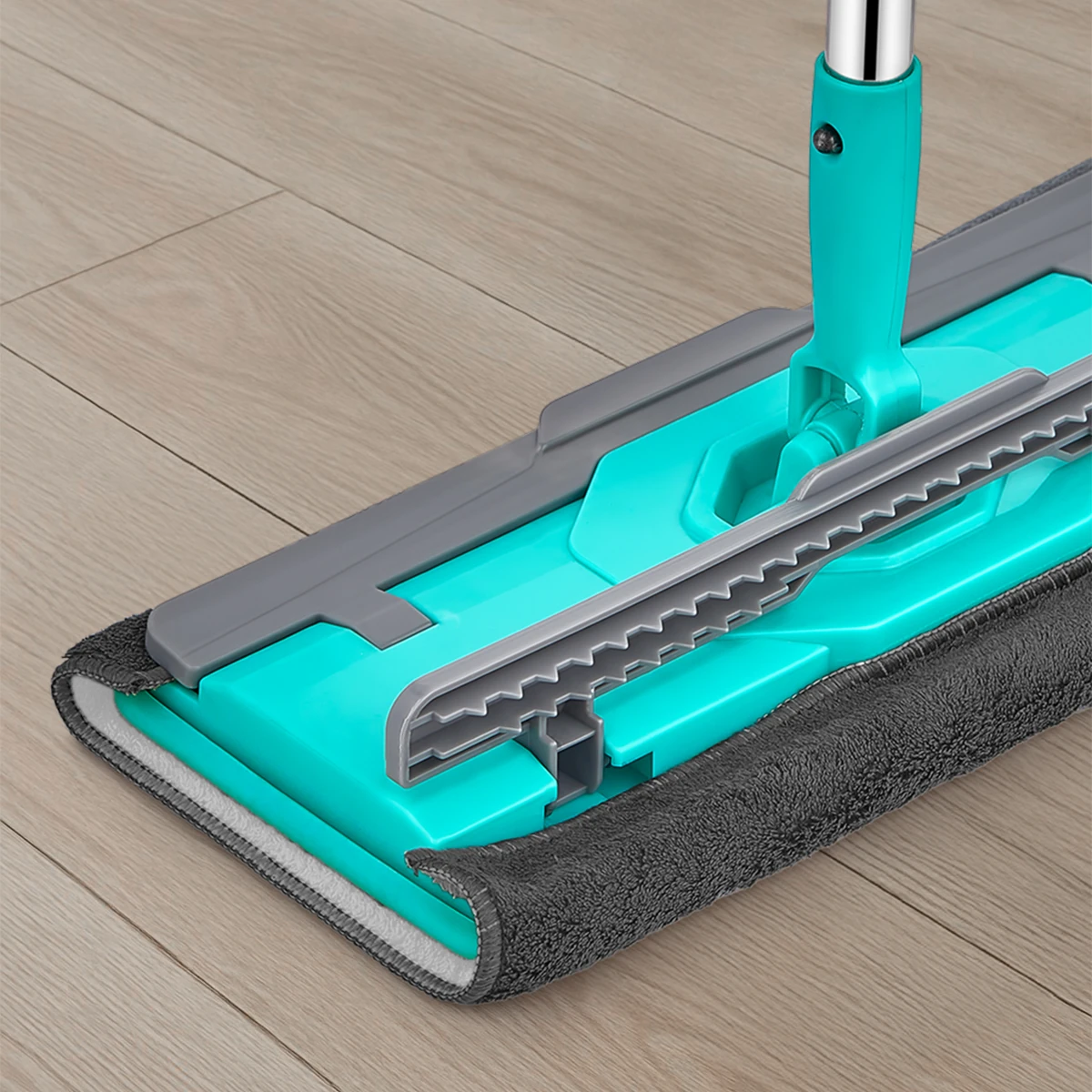  (2 Adet) Lavine Yengeç Mop Temizlik Seti Yedek Bezi Çift Mikrofiber Bez Premium Kalite