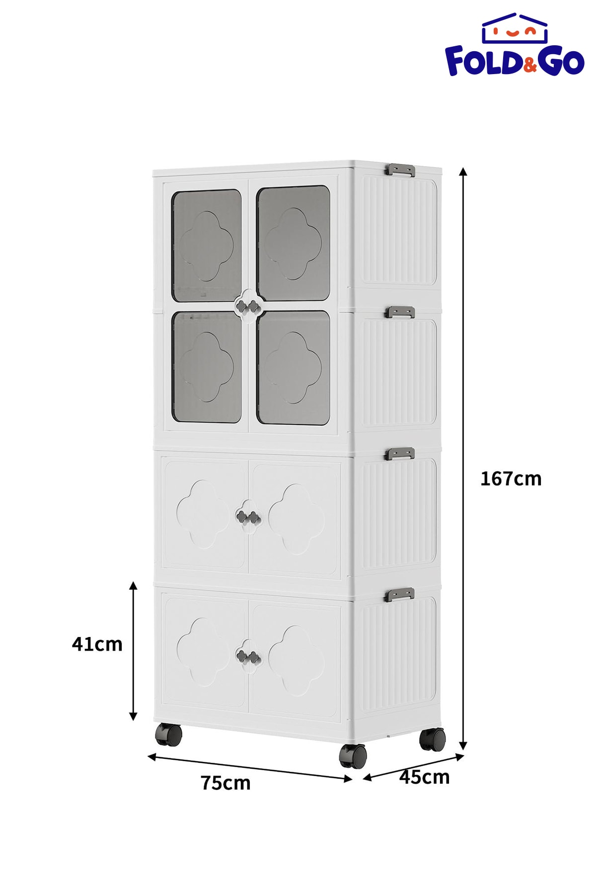 3 Katlı Portatif, Katlanır Gardırop 