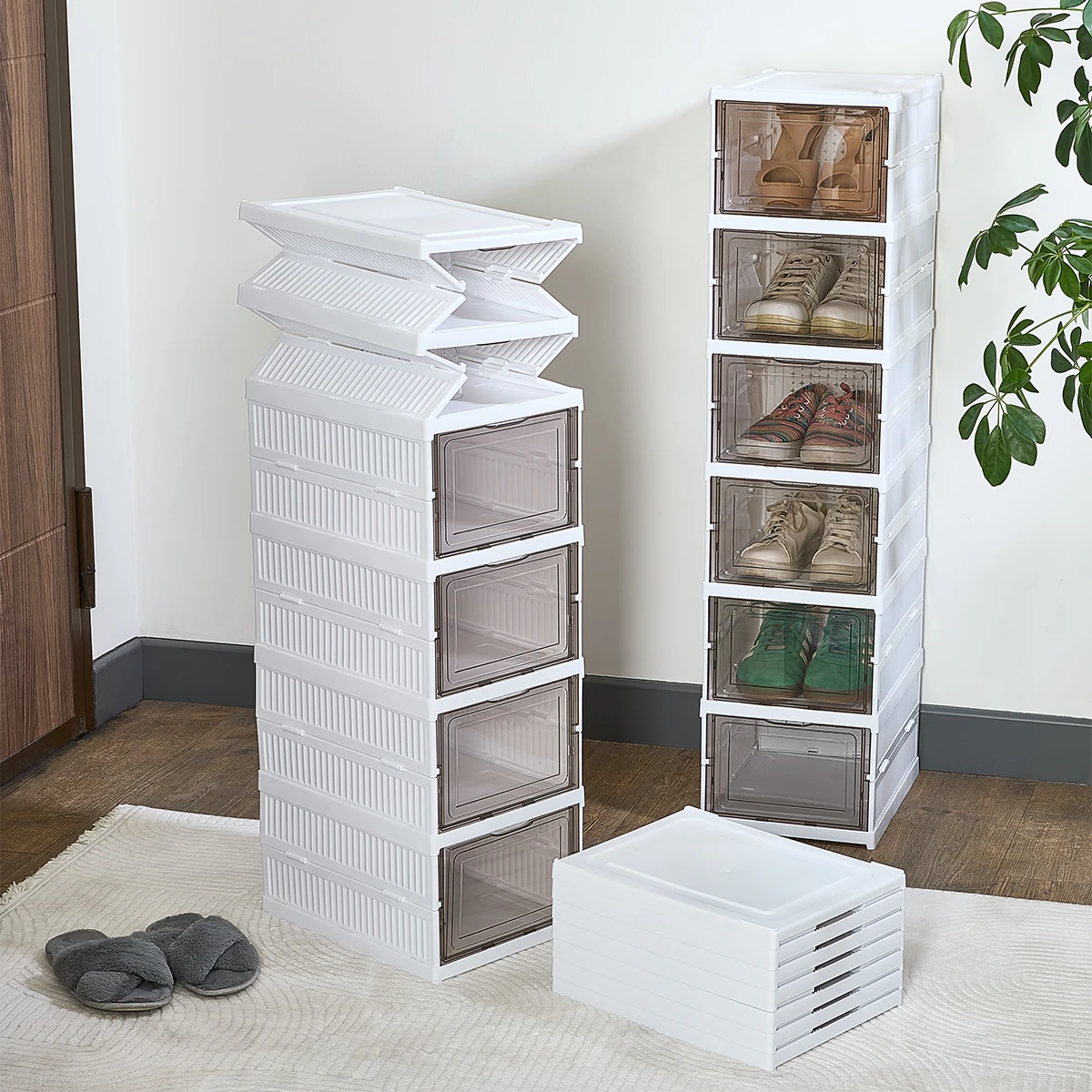 6 Katlı Portatif, Katlanabilir Ayakkabı Düzenleyici