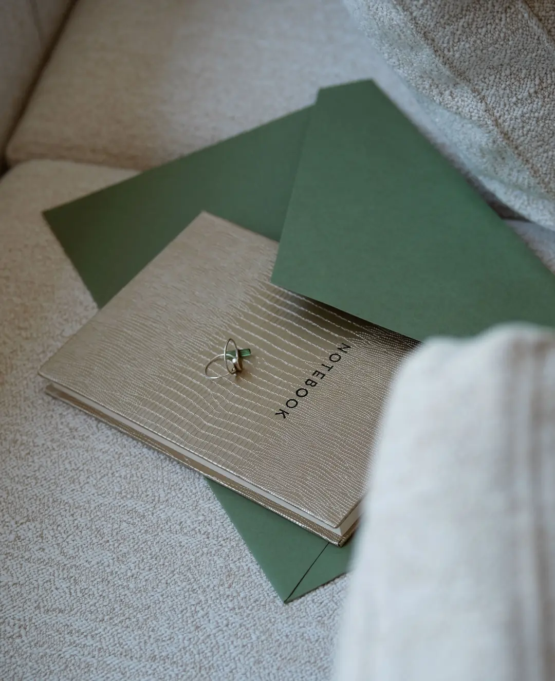 Dot Grid Notebook - Şampanya